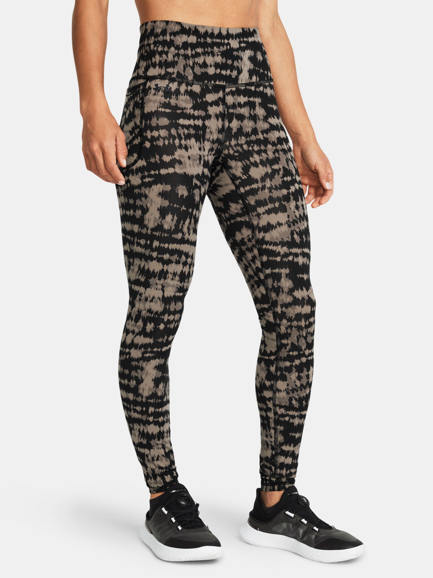 Colanti pentru femei Under Armour - maro