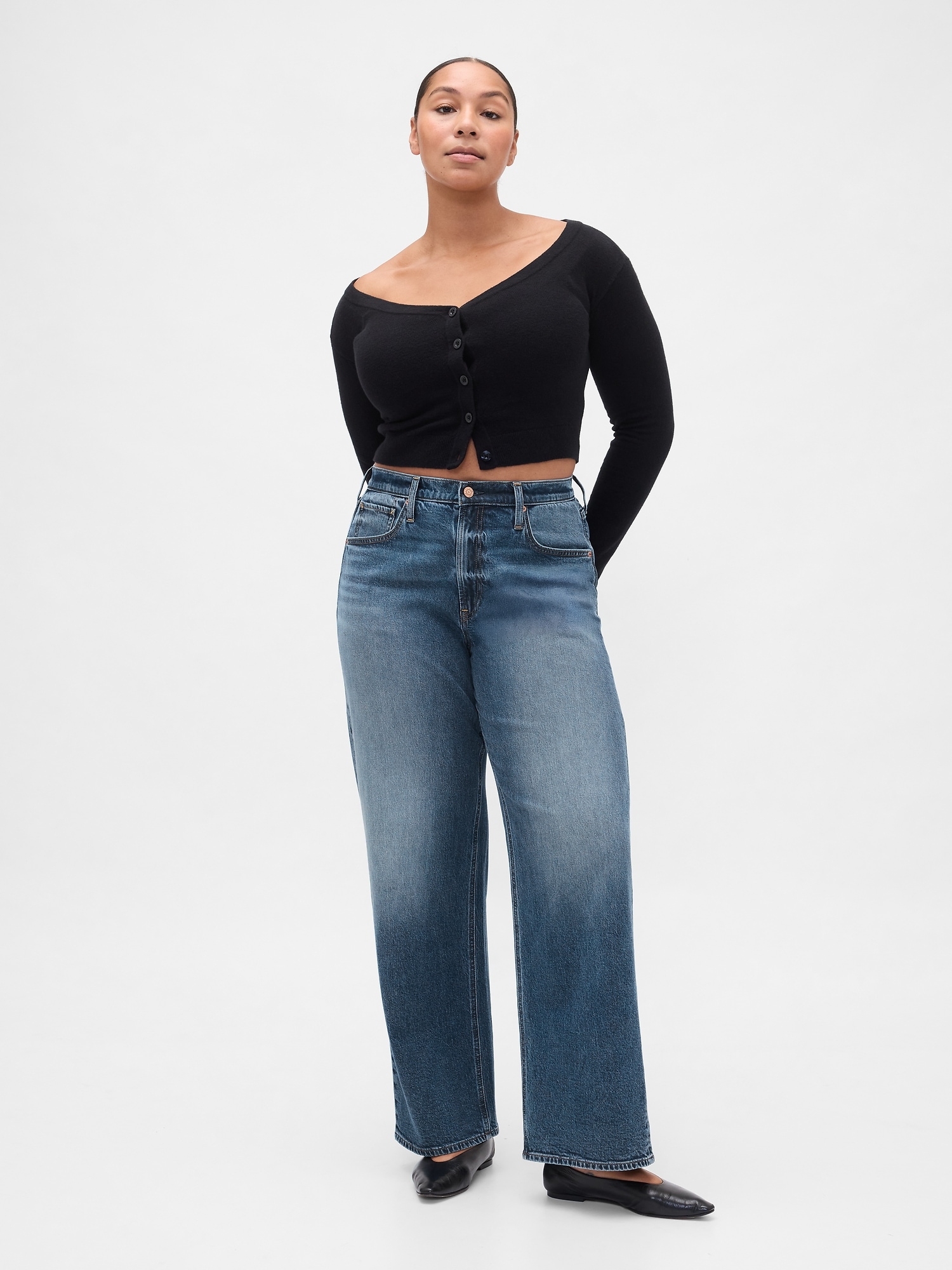 GAP Jeans '90s Loose High Rise - Ladies