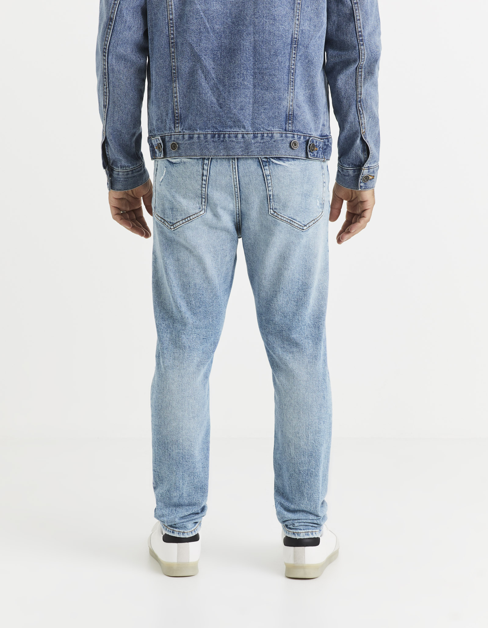 Slim fit pentru barbati Celio - albastru deschis