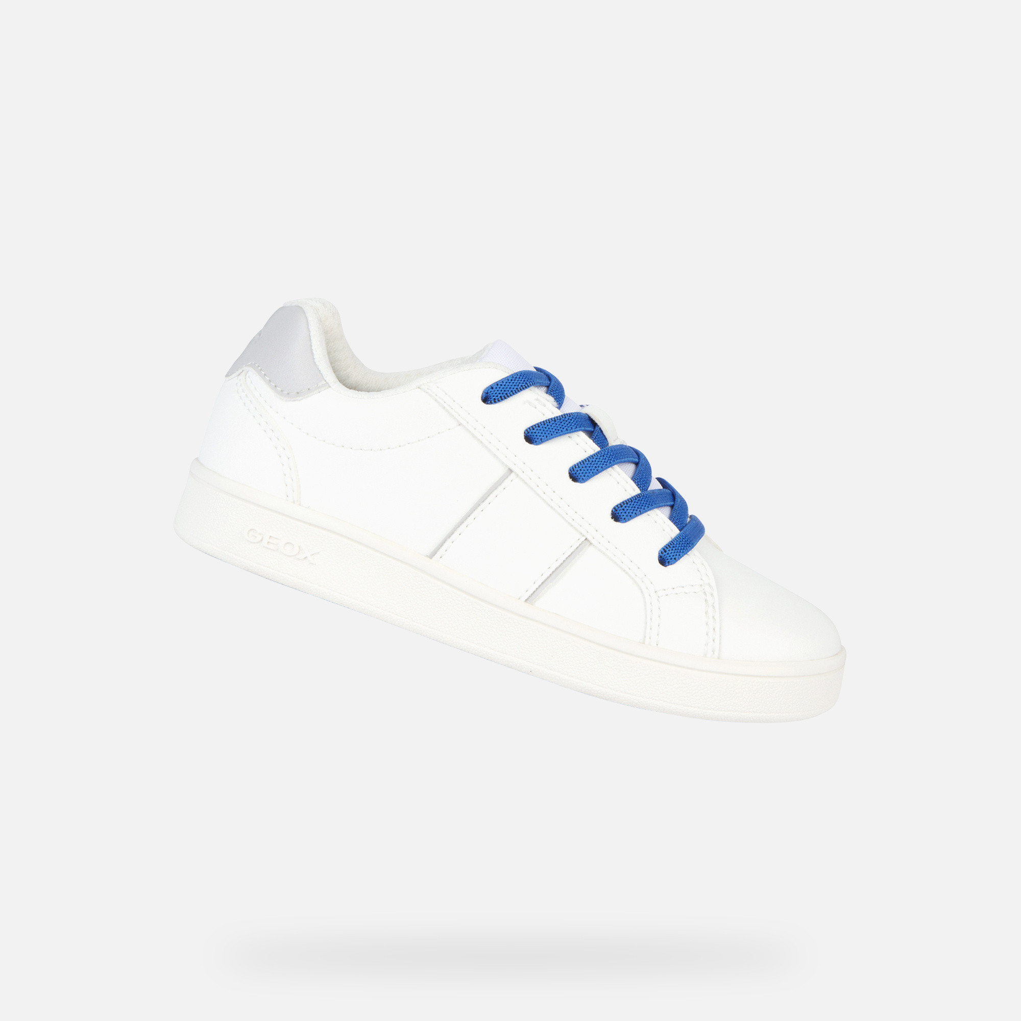 White boys sneakers Geox Eclyper - Boys