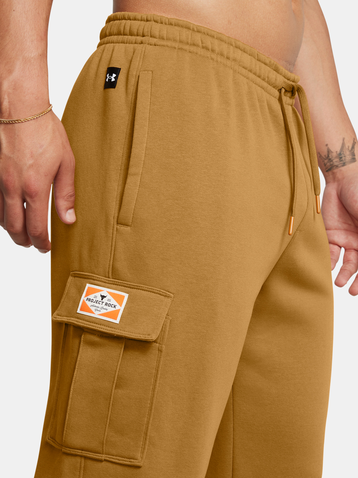 Under Armour Sweatpants Pjt Rck Icon Flc Pant Tools-YLW - Men's