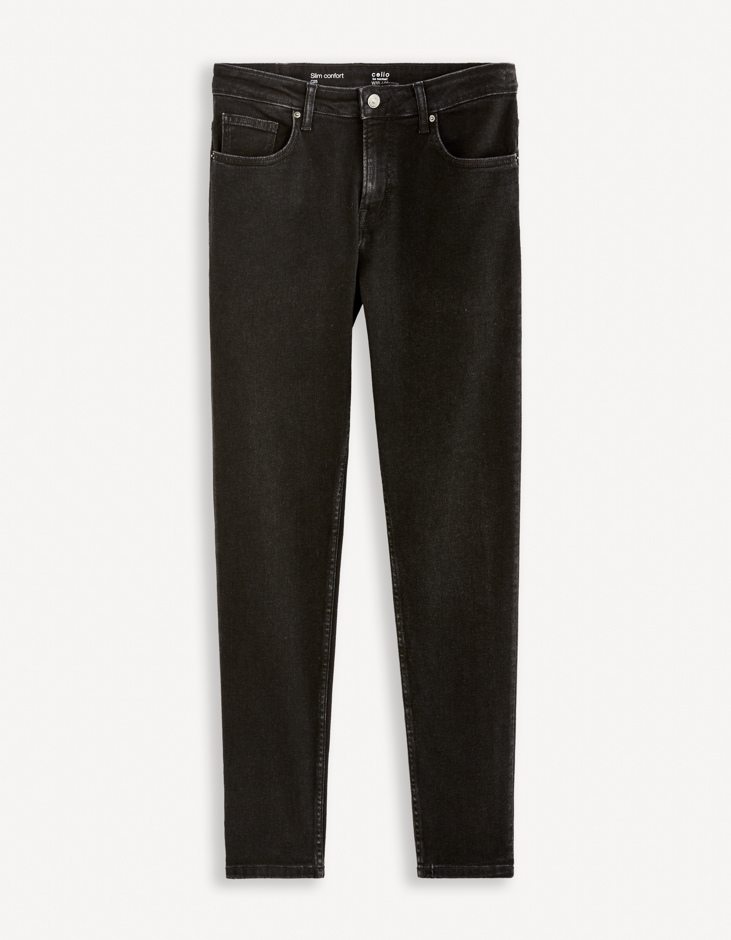 Slim fit pentru barbati Celio - negru