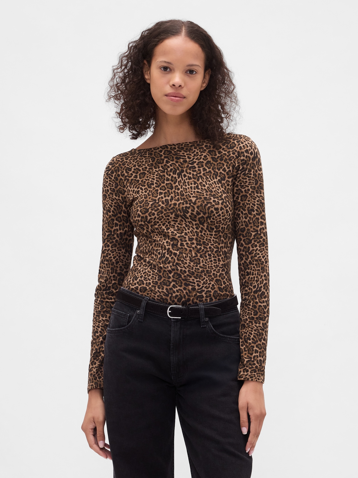 Dámské triko s dlouhým rukávem GAP