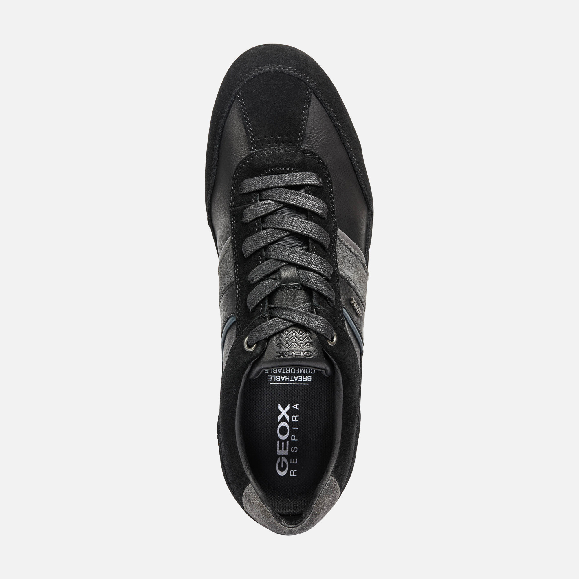 Black men's sneakers Geox Wells - Men's