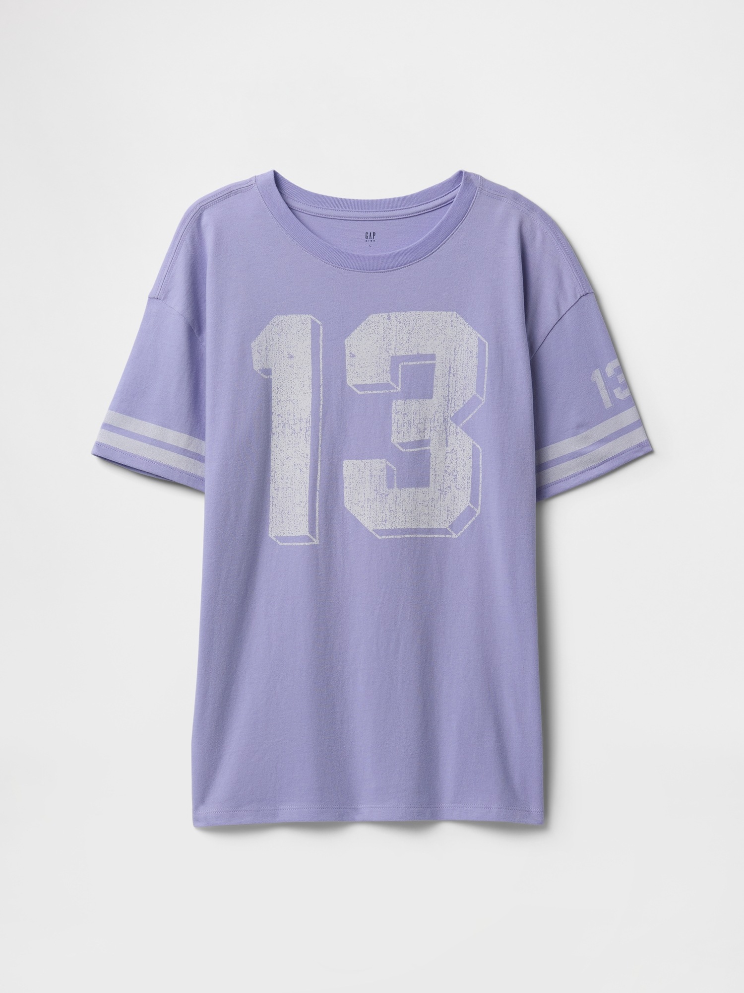 GAP Children's oversize T-shirt Varsity - Girls