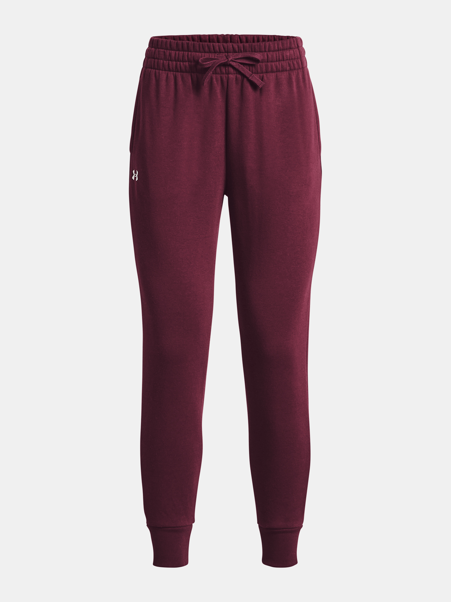 Pantaloni si pantaloni scurti pentru femei Under Armour - bordo
