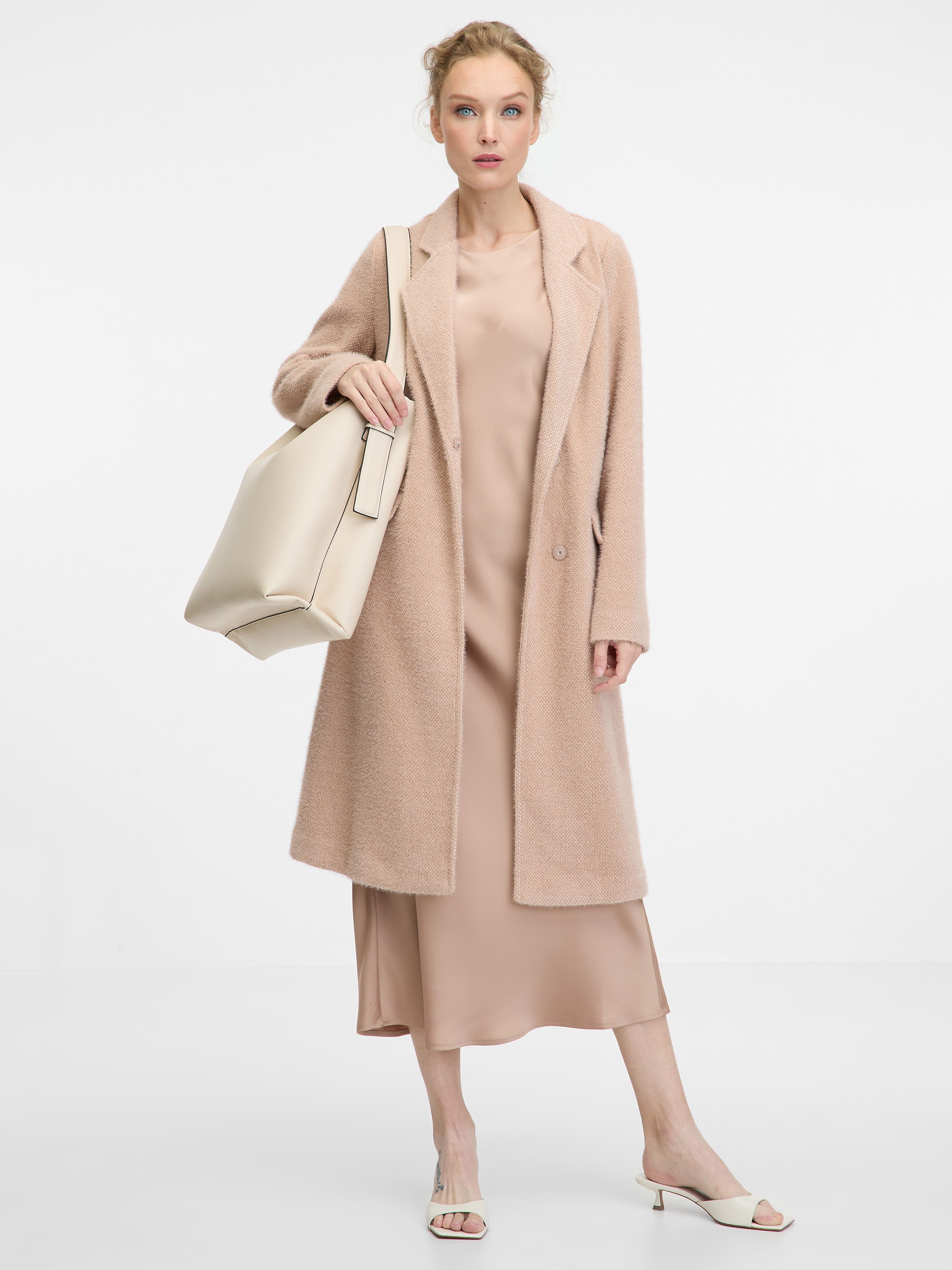 Beige women&#039;s coat ORSAY - Women&#039;s