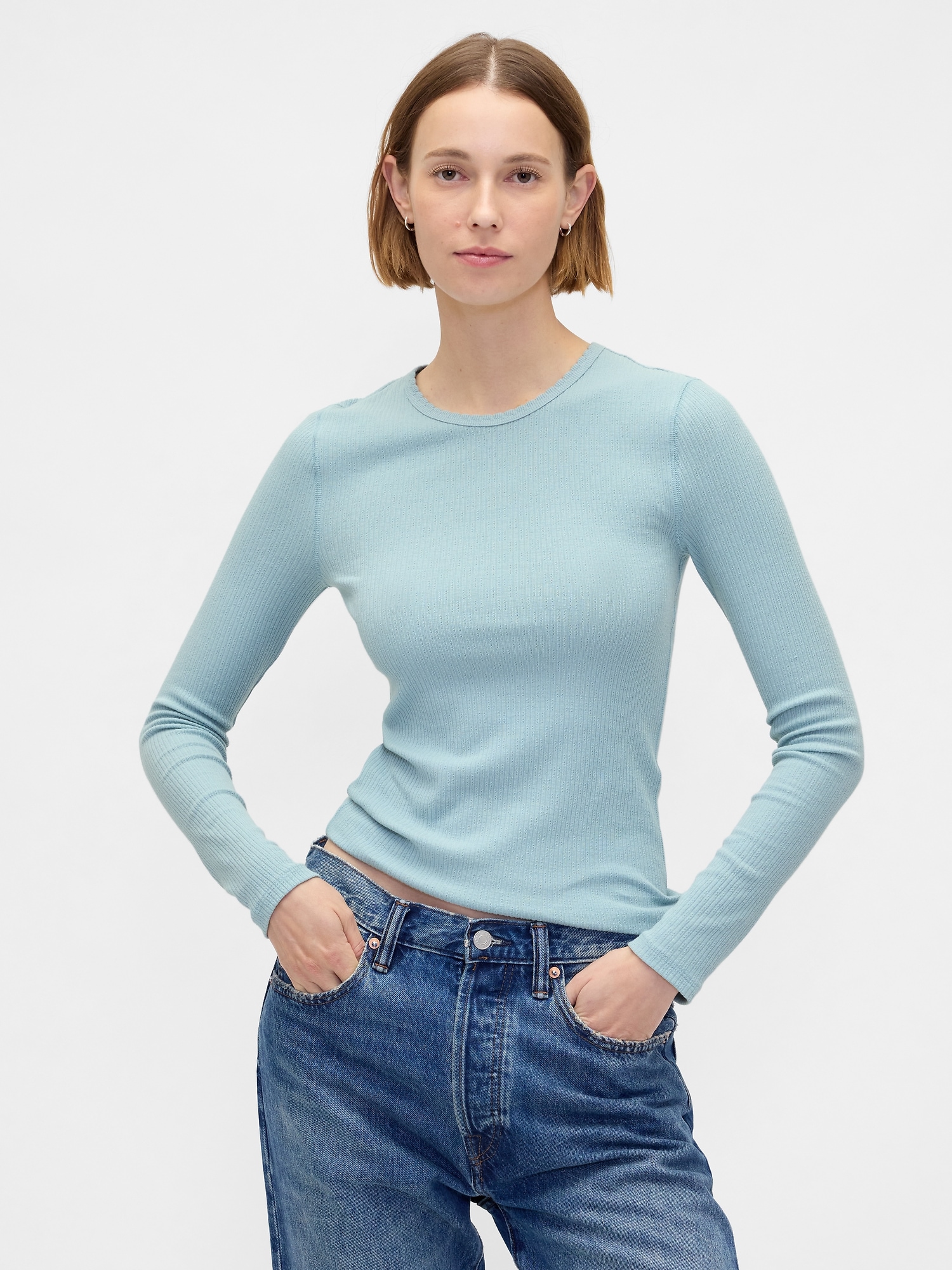 GAP Ribbed T-shirt - Women's