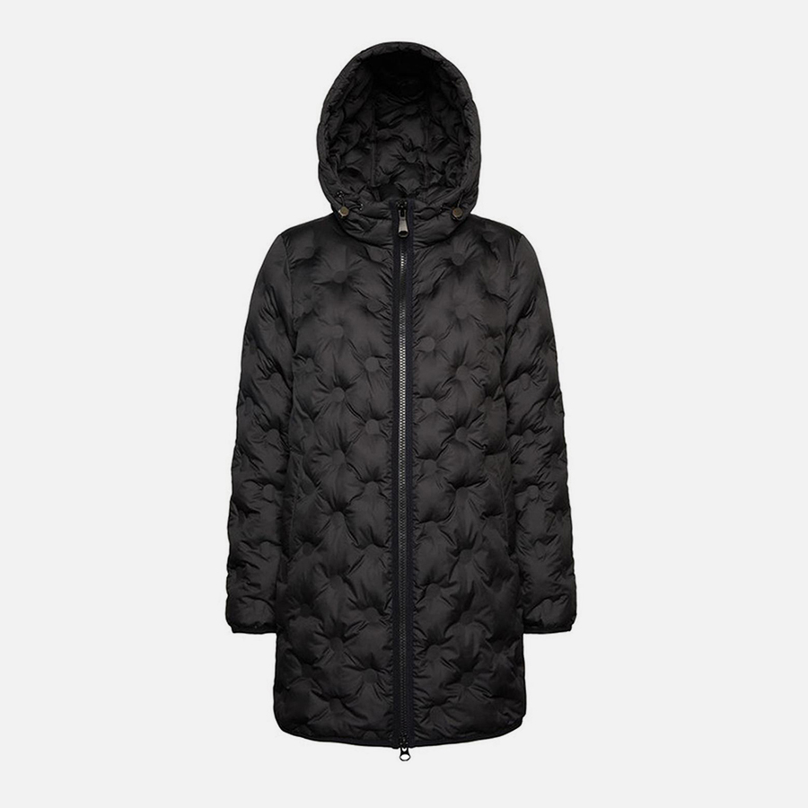 Black women&#039;s parka Geox Vilde - Women&#039;s