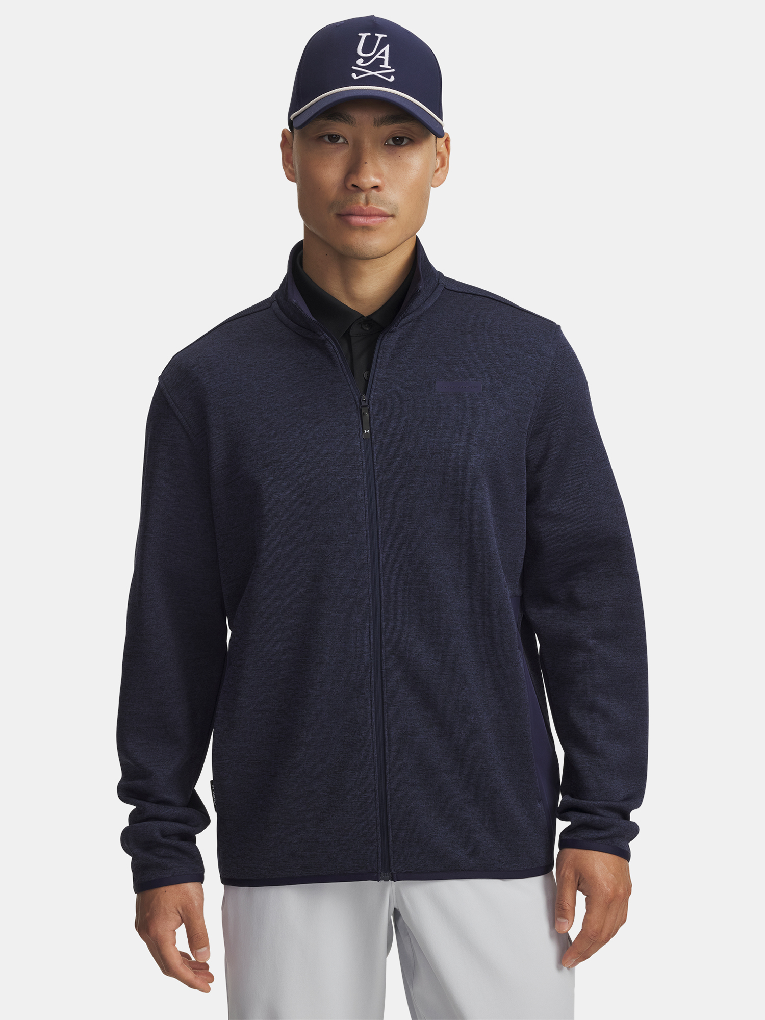 Men's Under Armour UA Drive Sweaterfleece FZ-BLU - Men's Sweatshirt