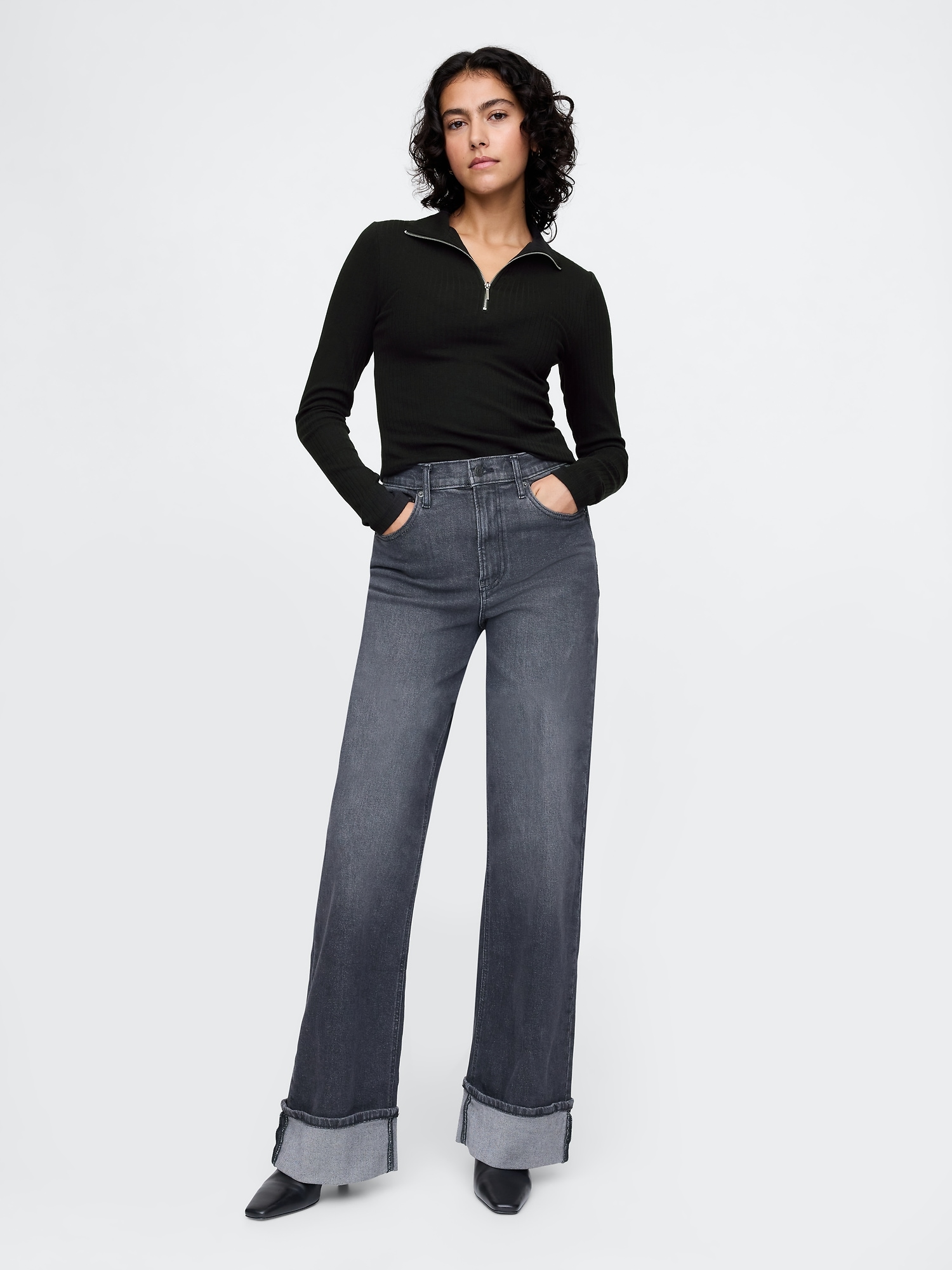 GAP Zip Sweater - Women&#039;s