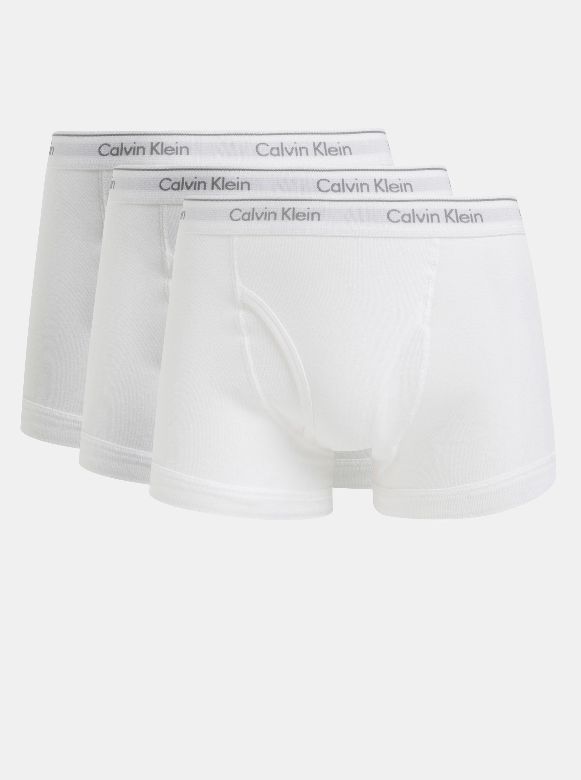 Set of three white boxers Calvin Klein Underwear - Men