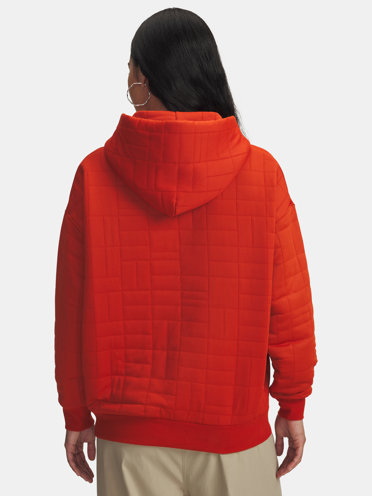 Under Armour Unstoppable Flc Txtr Hoodie-ORG - Women's Sweatshirt