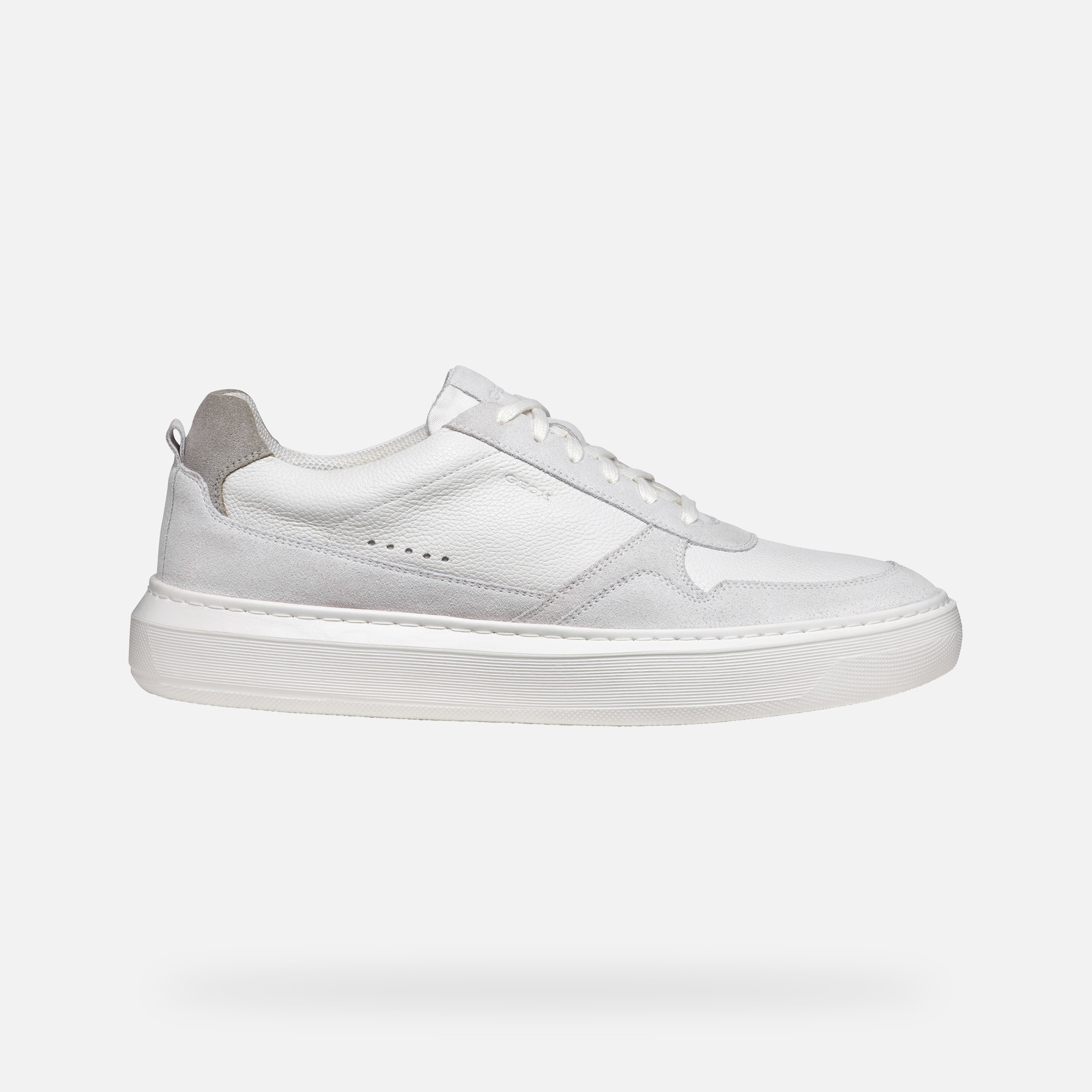 Cream men's sneakers Geox Deiven - Men's