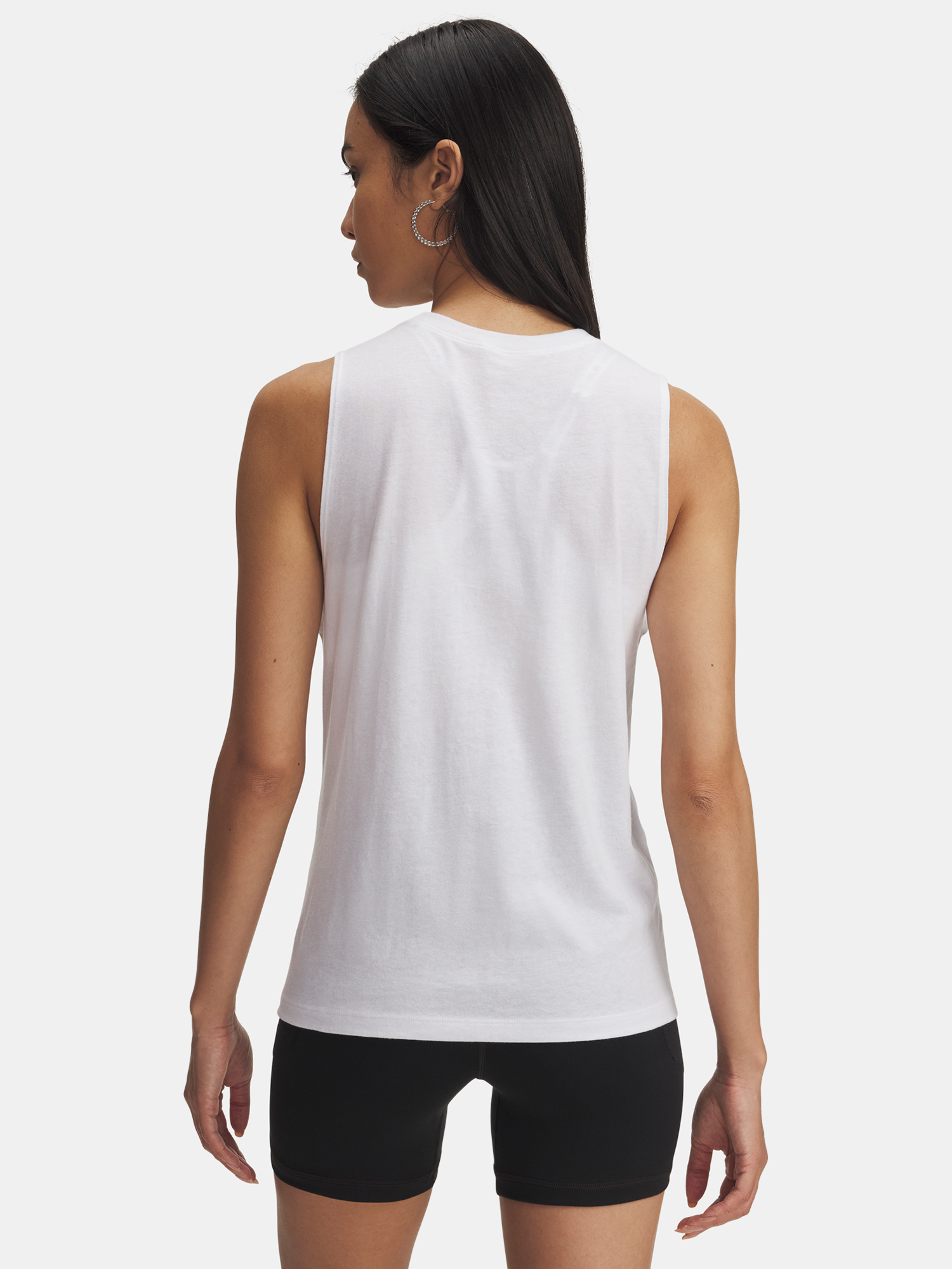 Under Armour UA Logo Tank-WHT Women's Tank Top - Women's