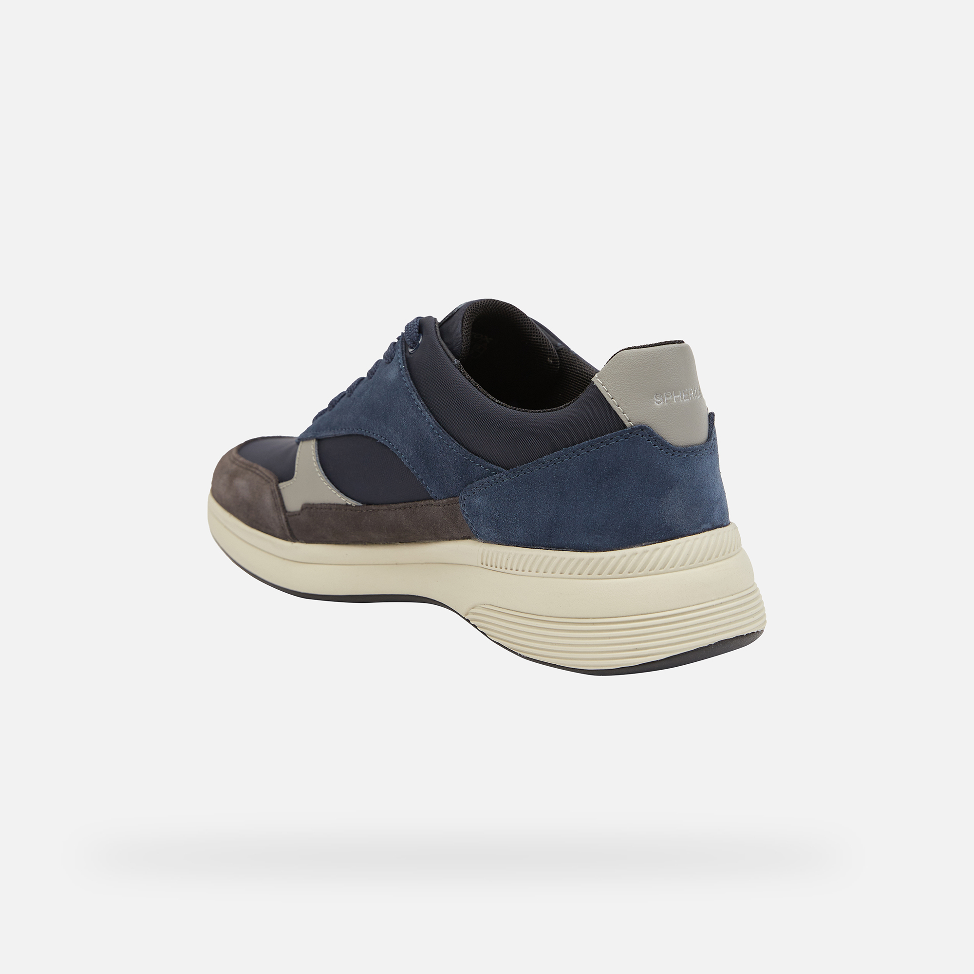 Blue men's sneakers Geox Spherica Ecub-3 - Men
