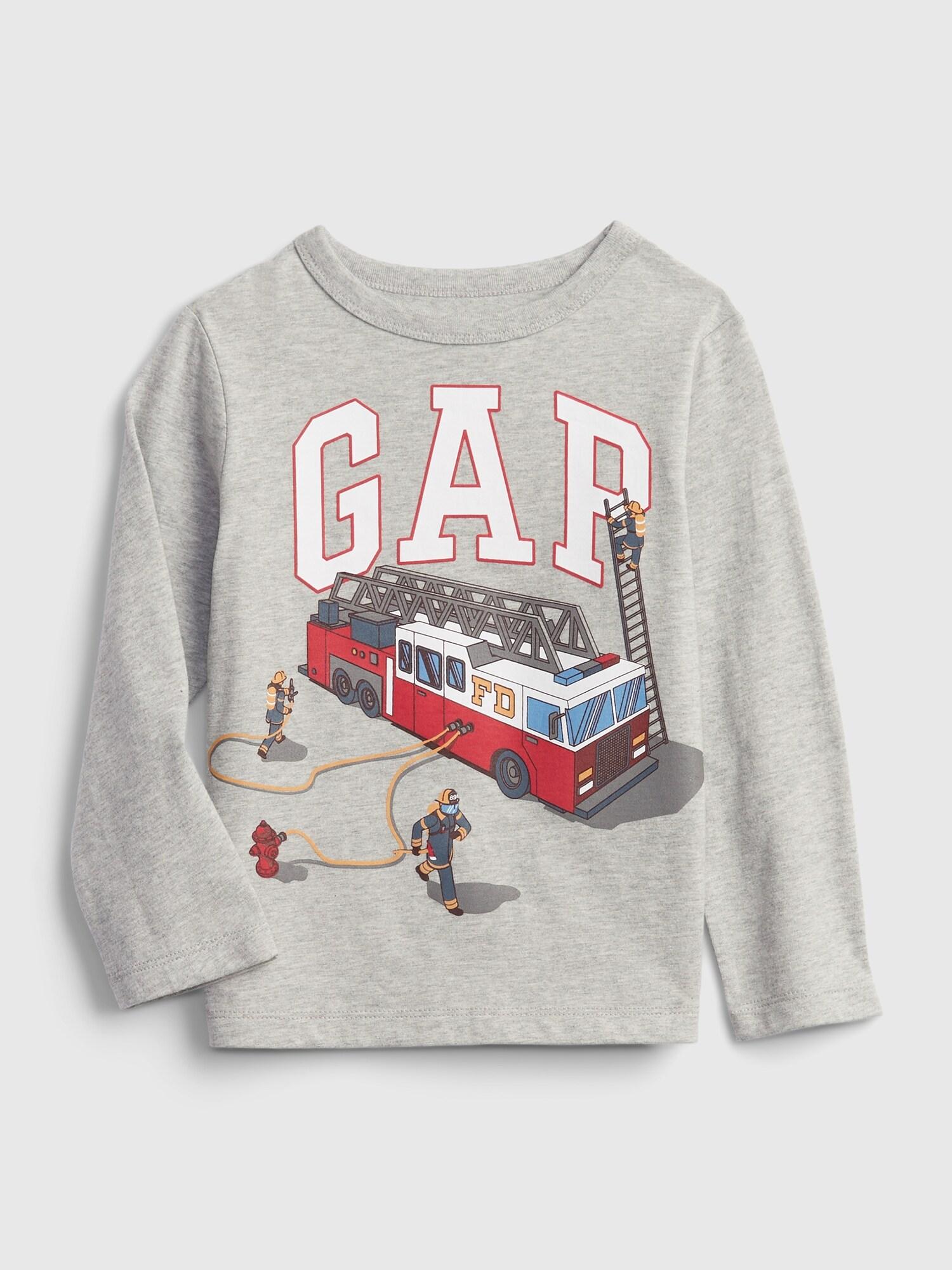 gap fire truck shirt