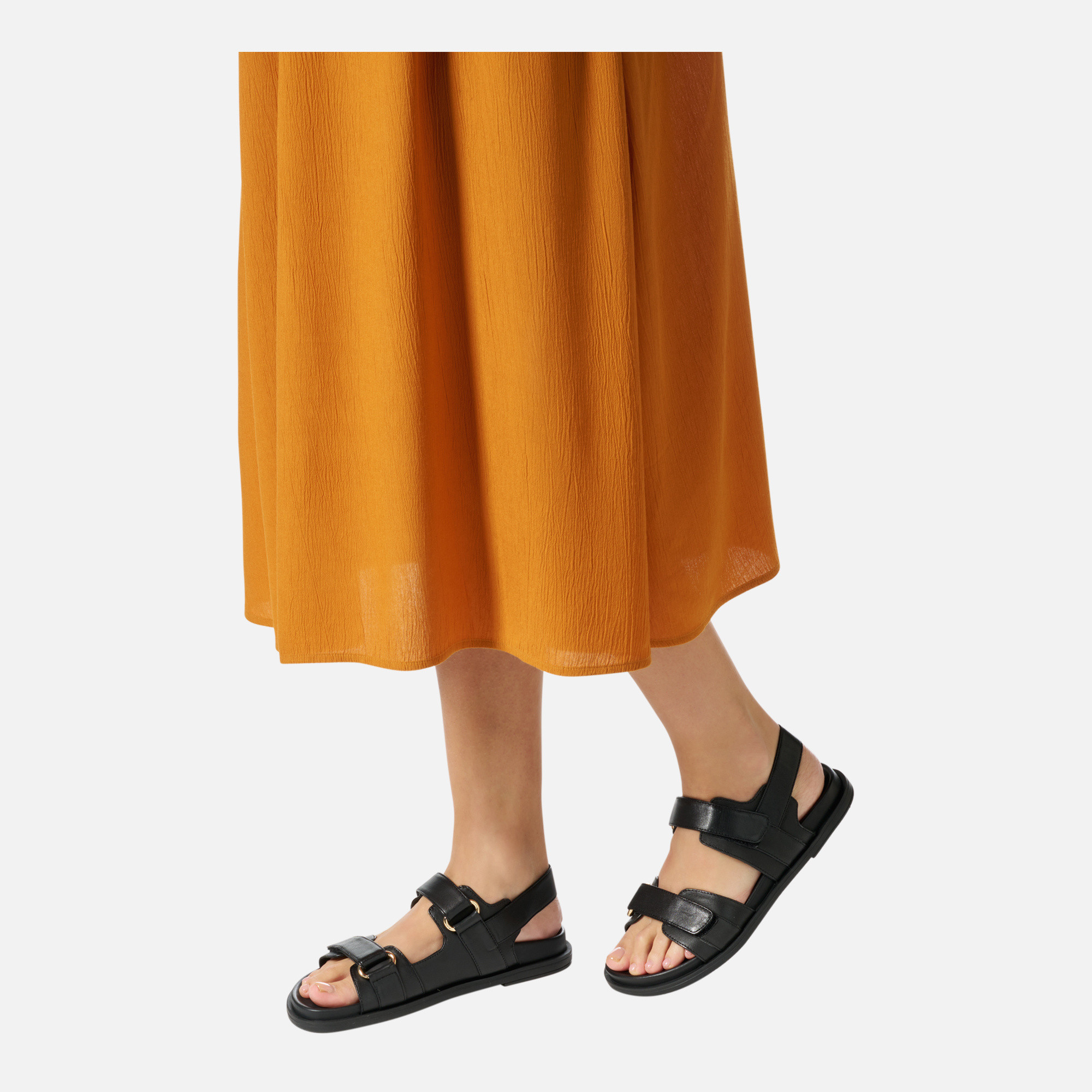 Black women's sandals Geox Adelash - Women's