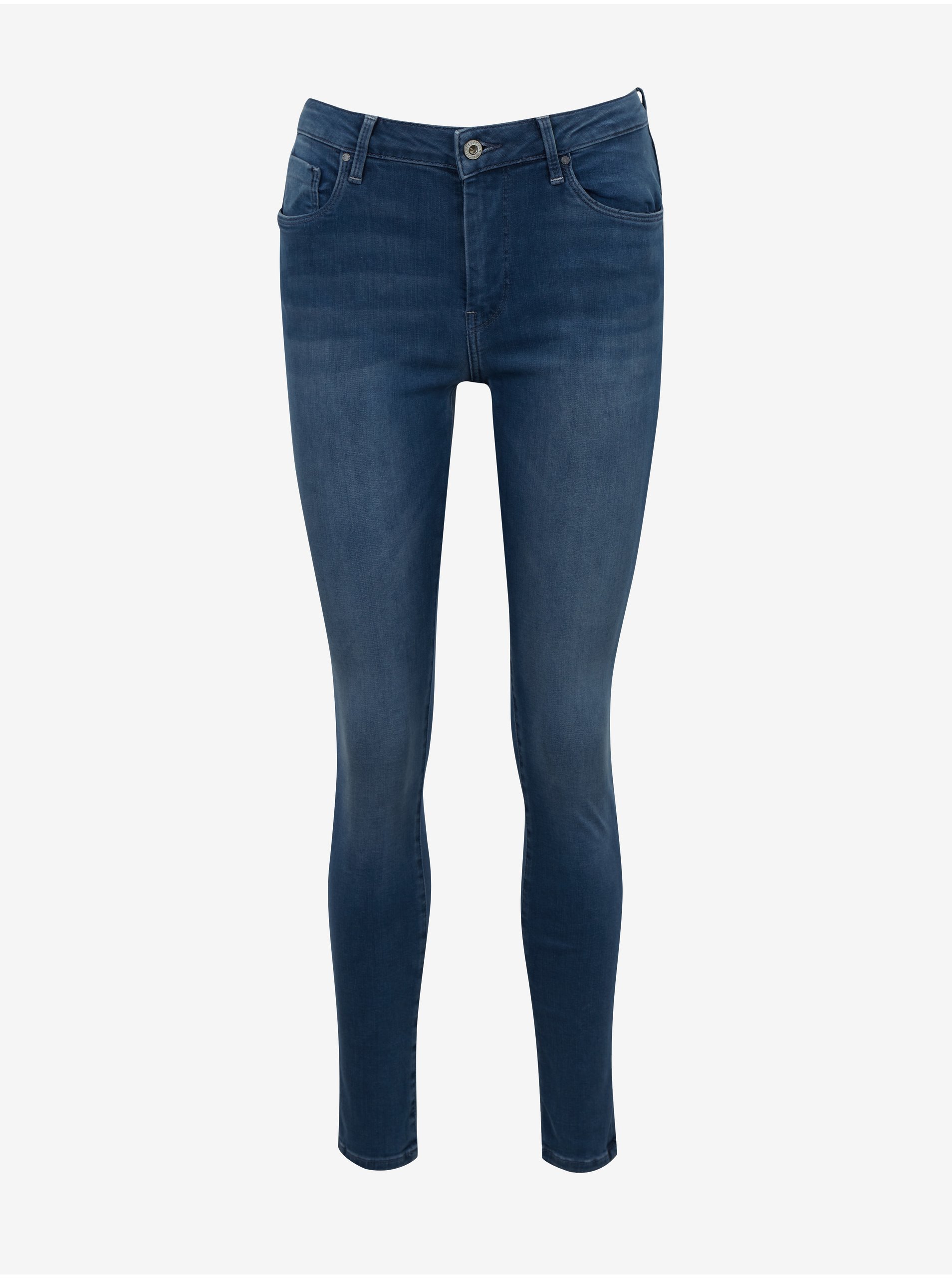 Značka Pepe Jeans - Dark Blue Women's Skinny Fit Jeans Jeans Regent Jeans Jeans Jeans Jeans - Women