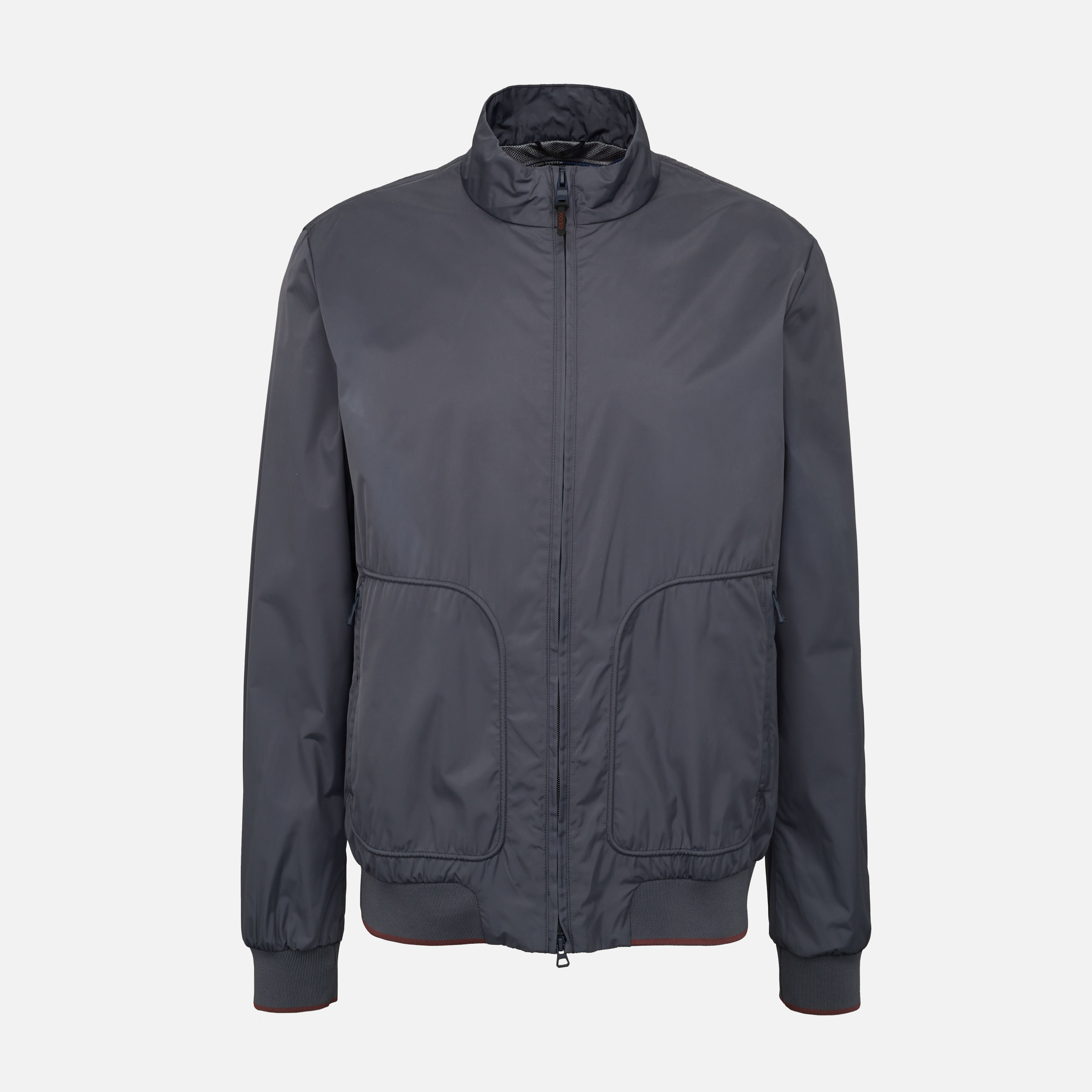 Blue men&#039;s jacket Geox Snake - Men
