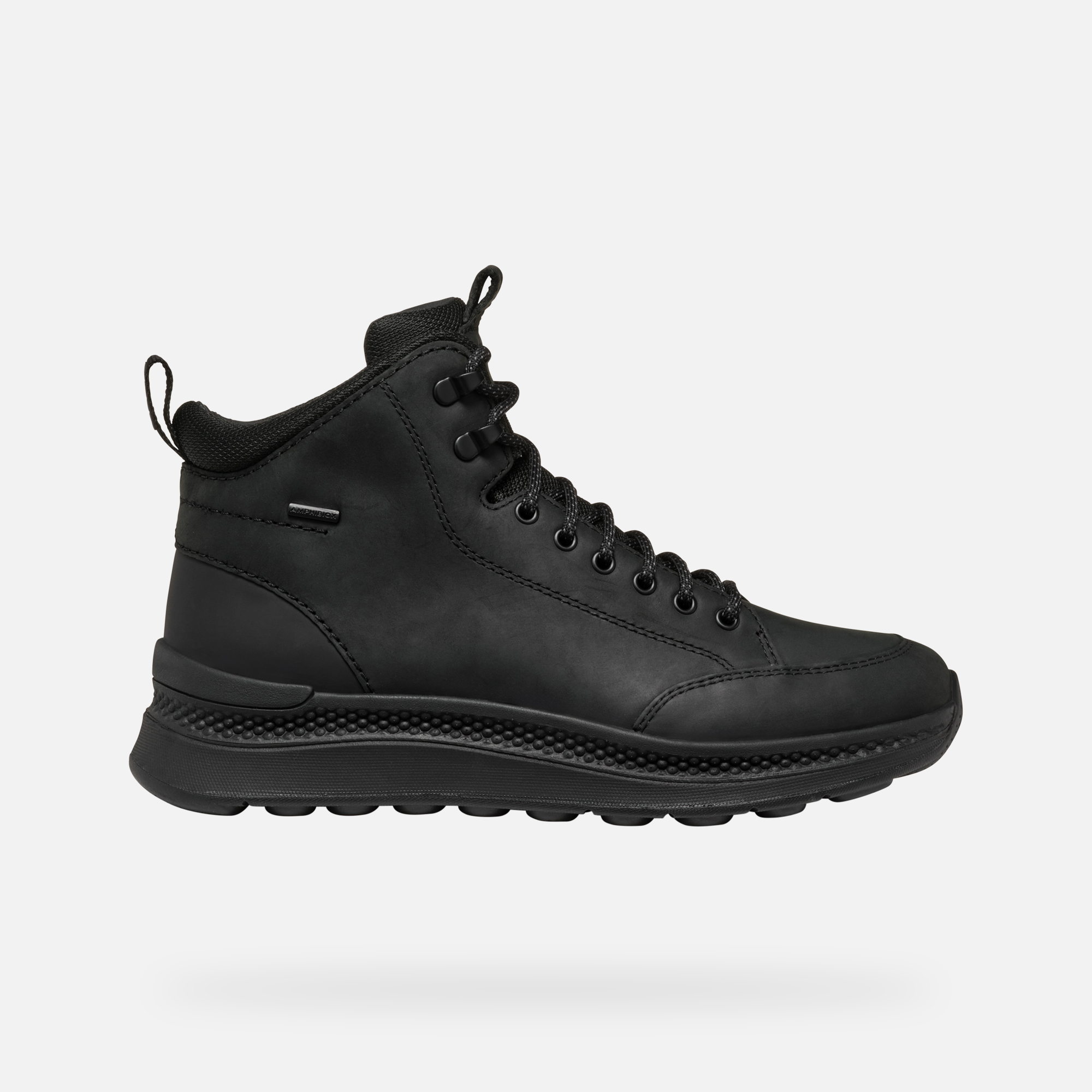 Black men&#039;s ankle boots Geox Spherica Actif X2 - Men