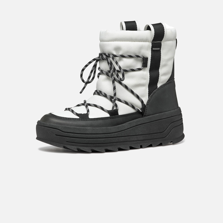 White women's ankle boots Geox Milleiny ABX - Women's