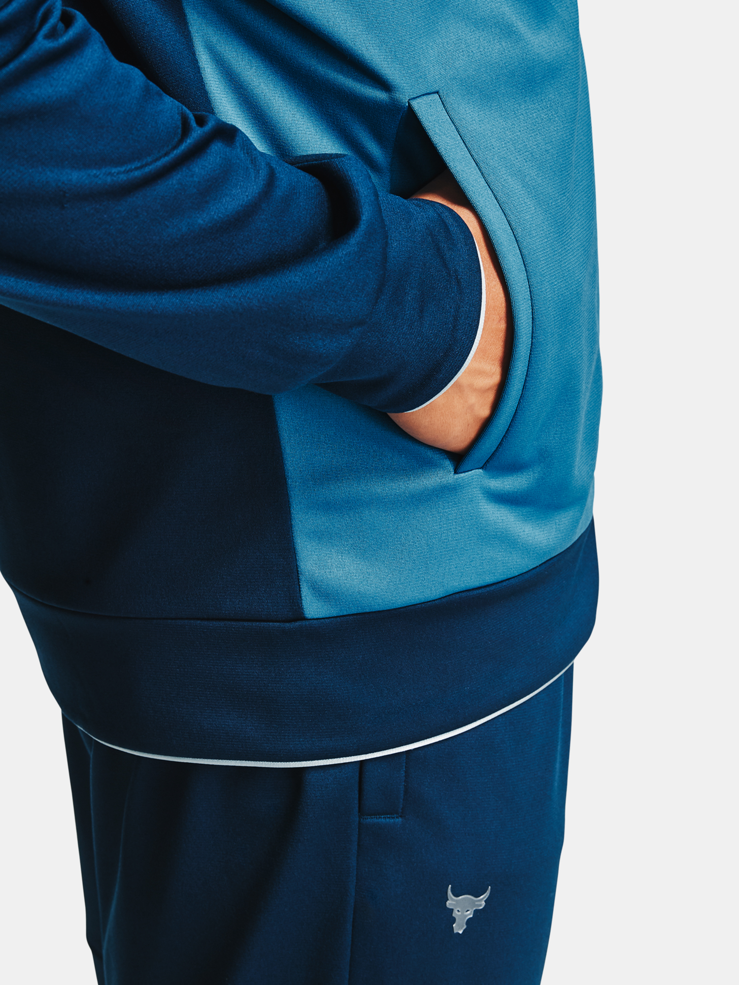 Under Armour Sweatshirt PJT ROCK KNIT TRACK JKT-NVY - Men's