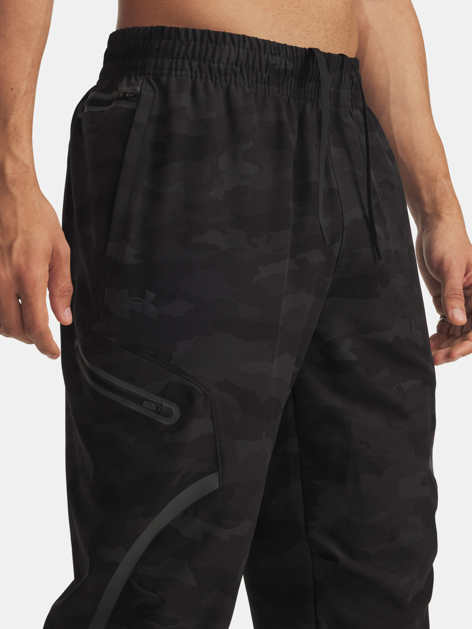 Men's Sports Pants Under Armour UA Unstoppable Cargo Pant-BLK - Men