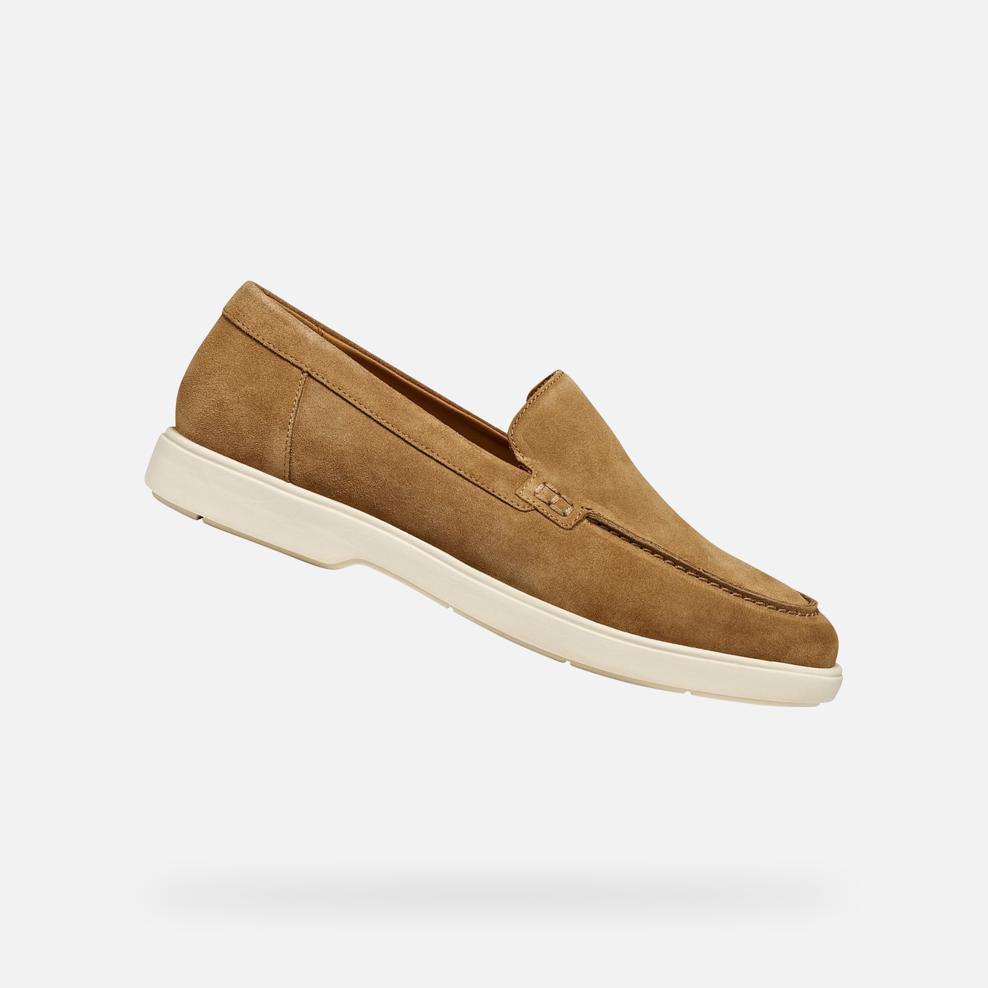 Мъжки кафяви мокасини Geox Spherica