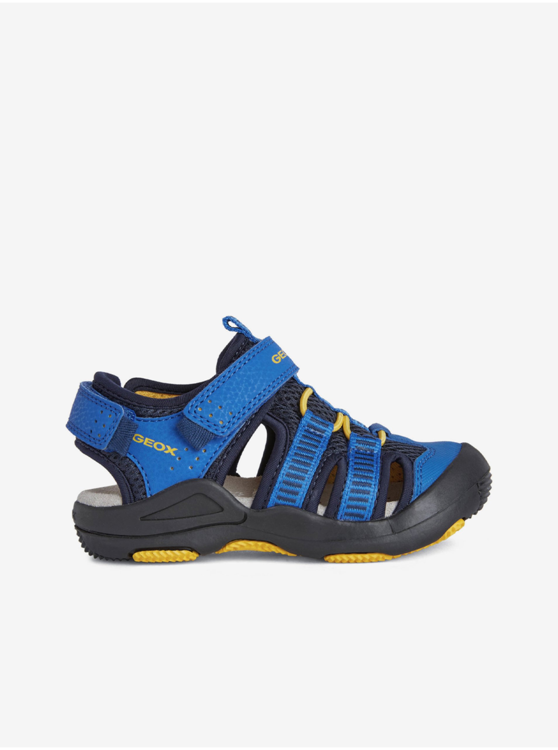 Yellow-blue boys sandals Geox Kyle - Boys