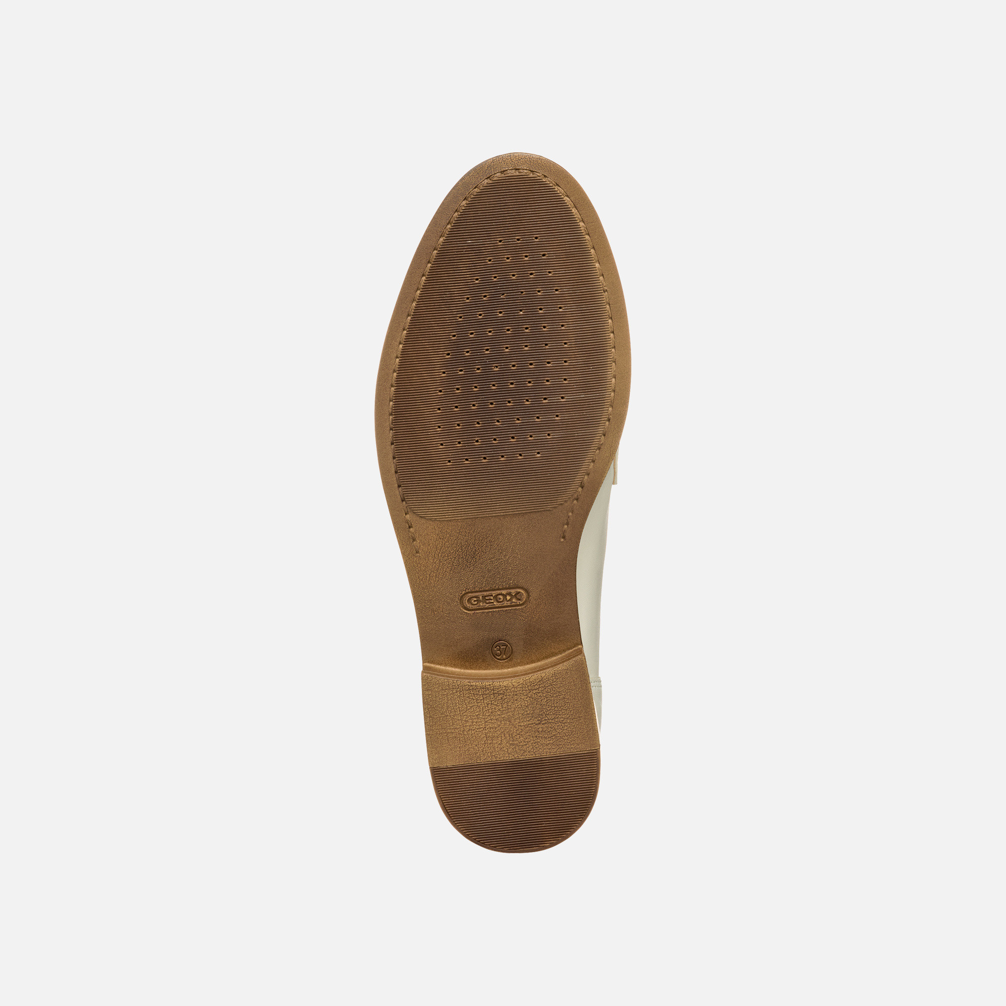 Cream women&#039;s moccasins Geox Prometya - Women&#039;s