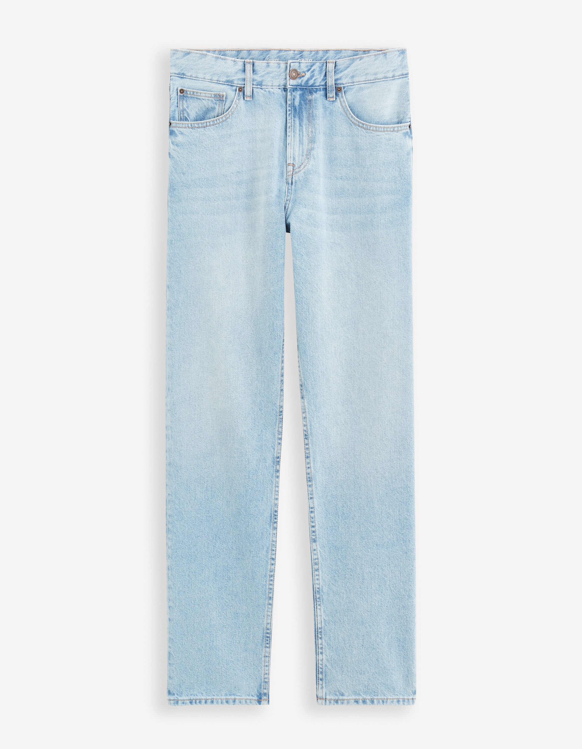 Straight fit pentru barbati Celio - albastru deschis