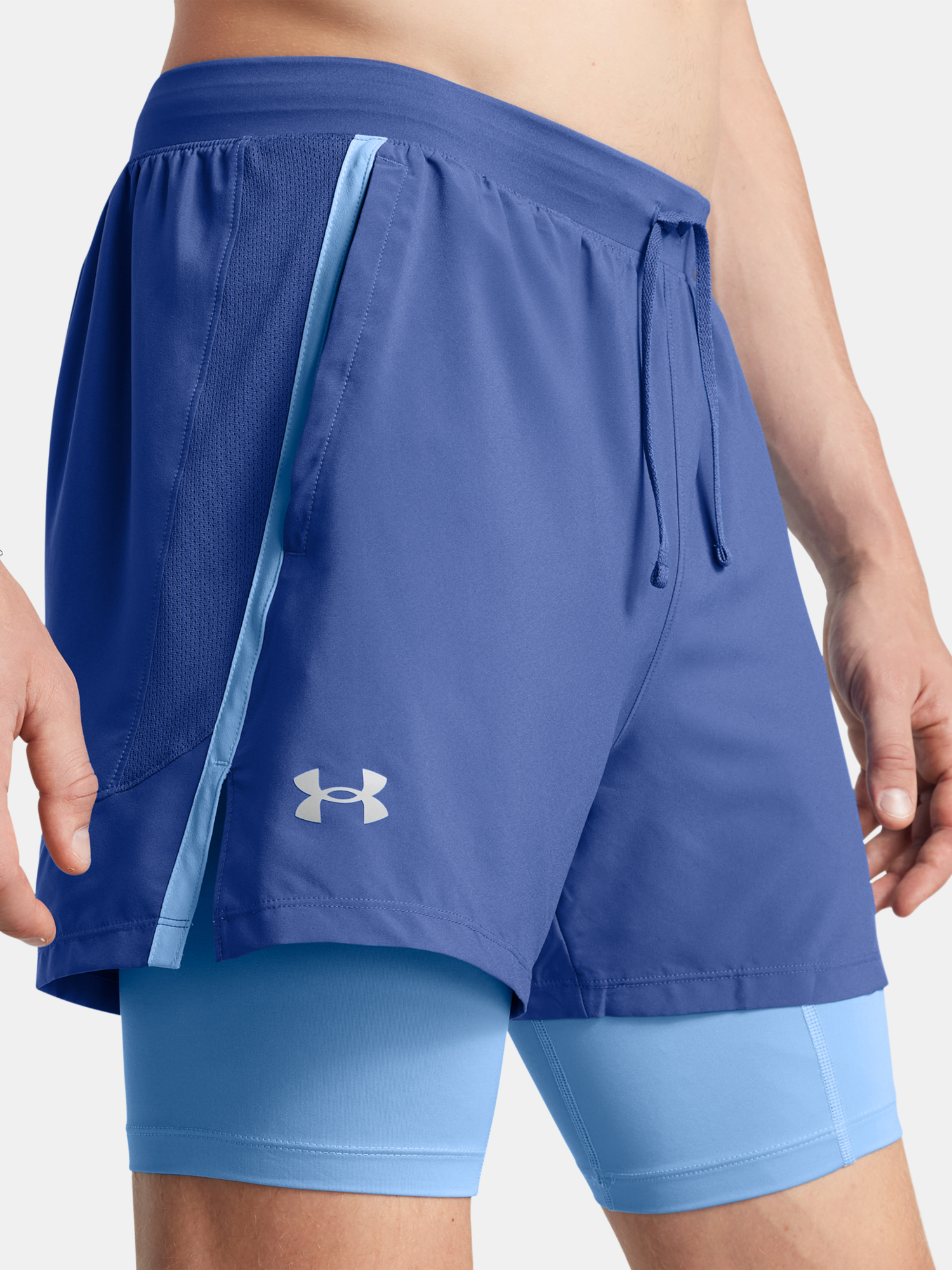 Under Armour Men&#039;s Shorts UA LAUNCH 5&#039;&#039; 2-IN-1 SHORTS - Men