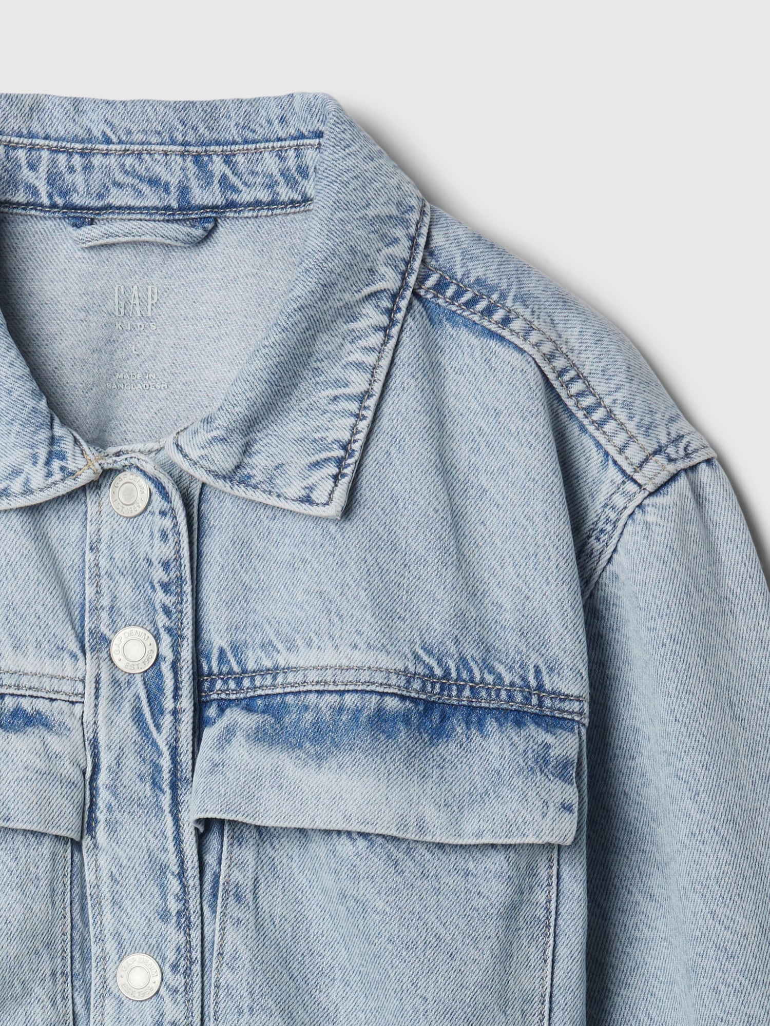 GAP Children's denim crop jacket - Girls