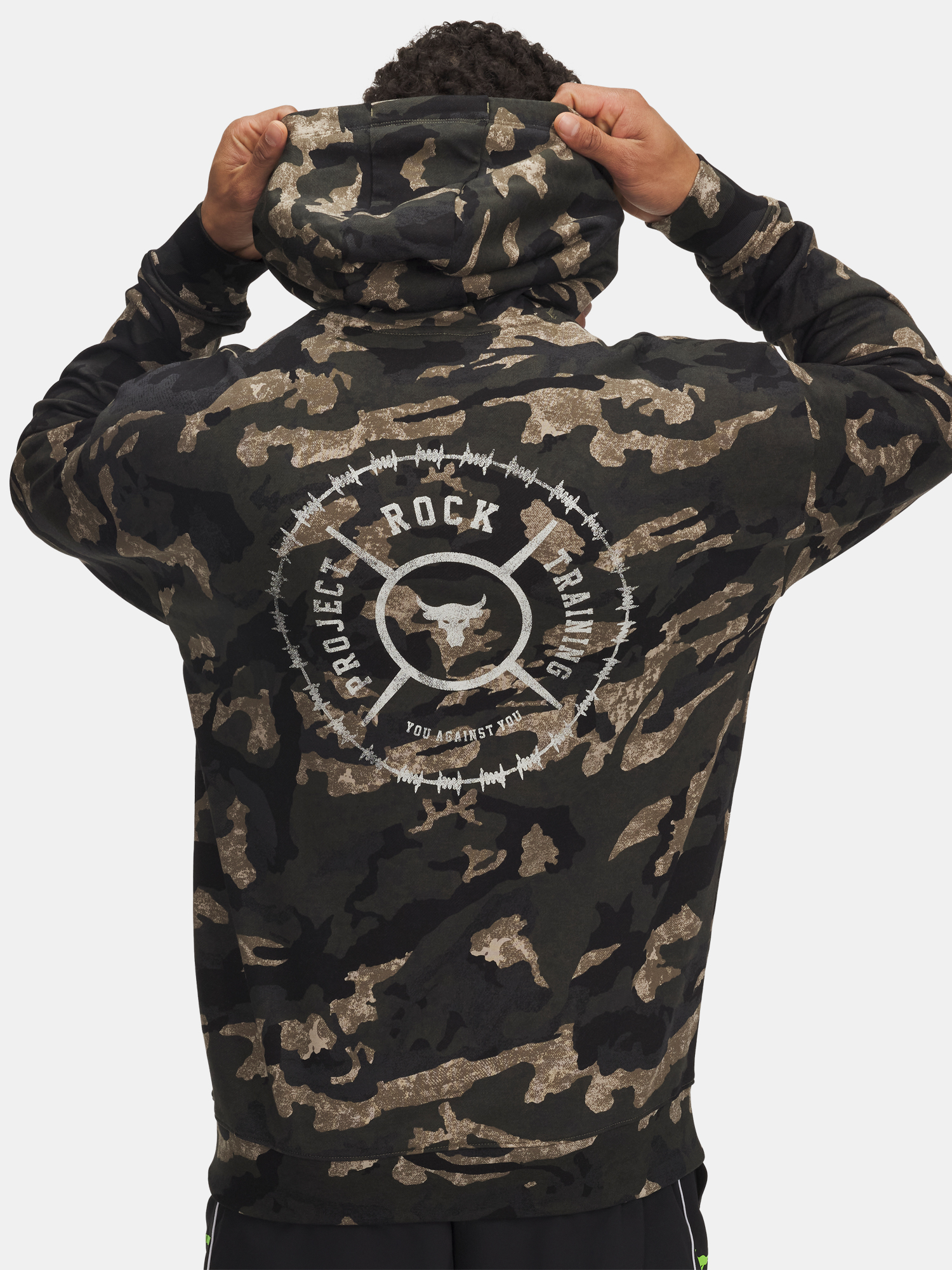 Men's sweatshirt Under Armour Pjt Rck AOP Terry HD - Men's