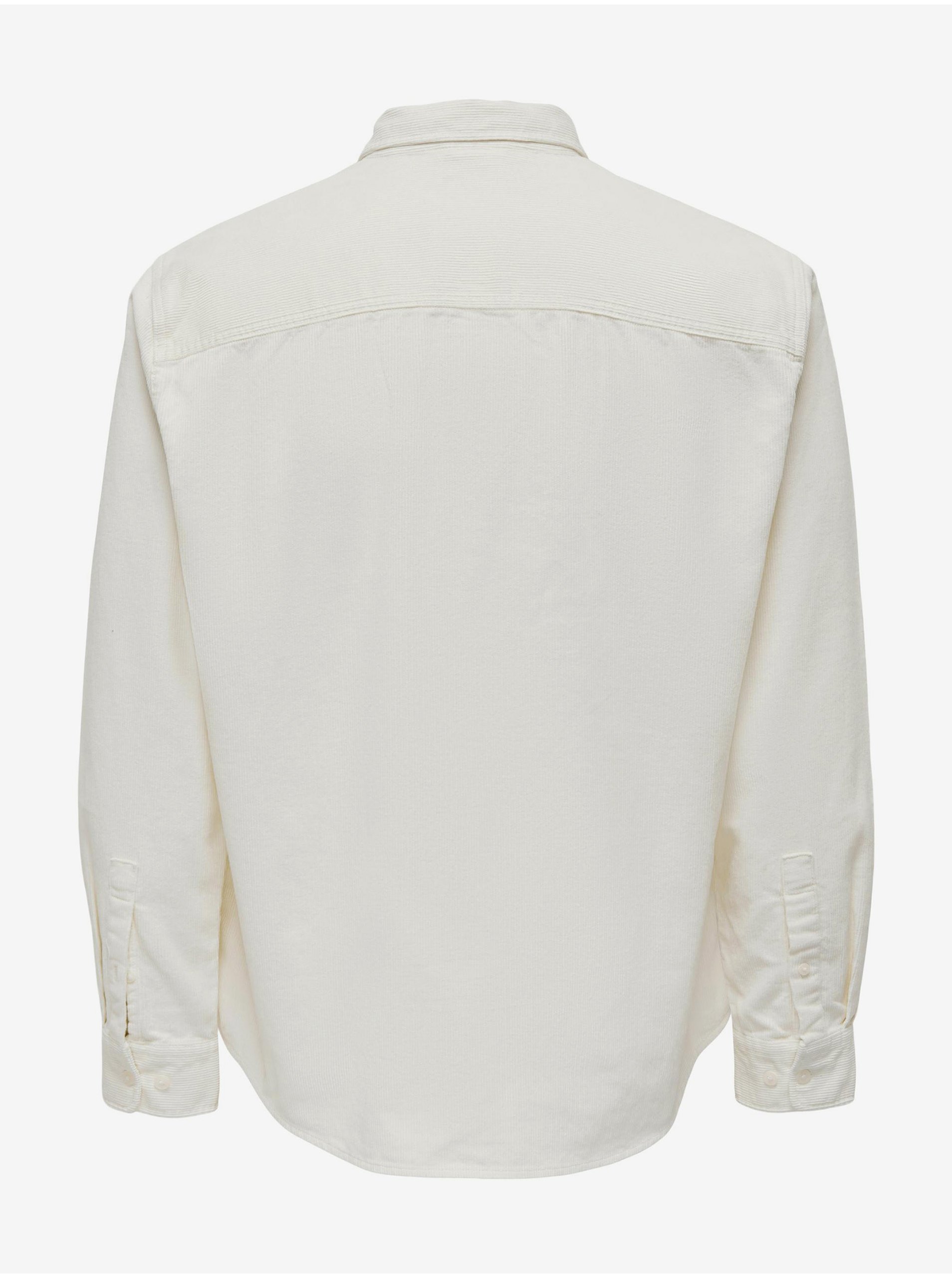 Jachete subtire pentru barbati ONLY & SONS - crem