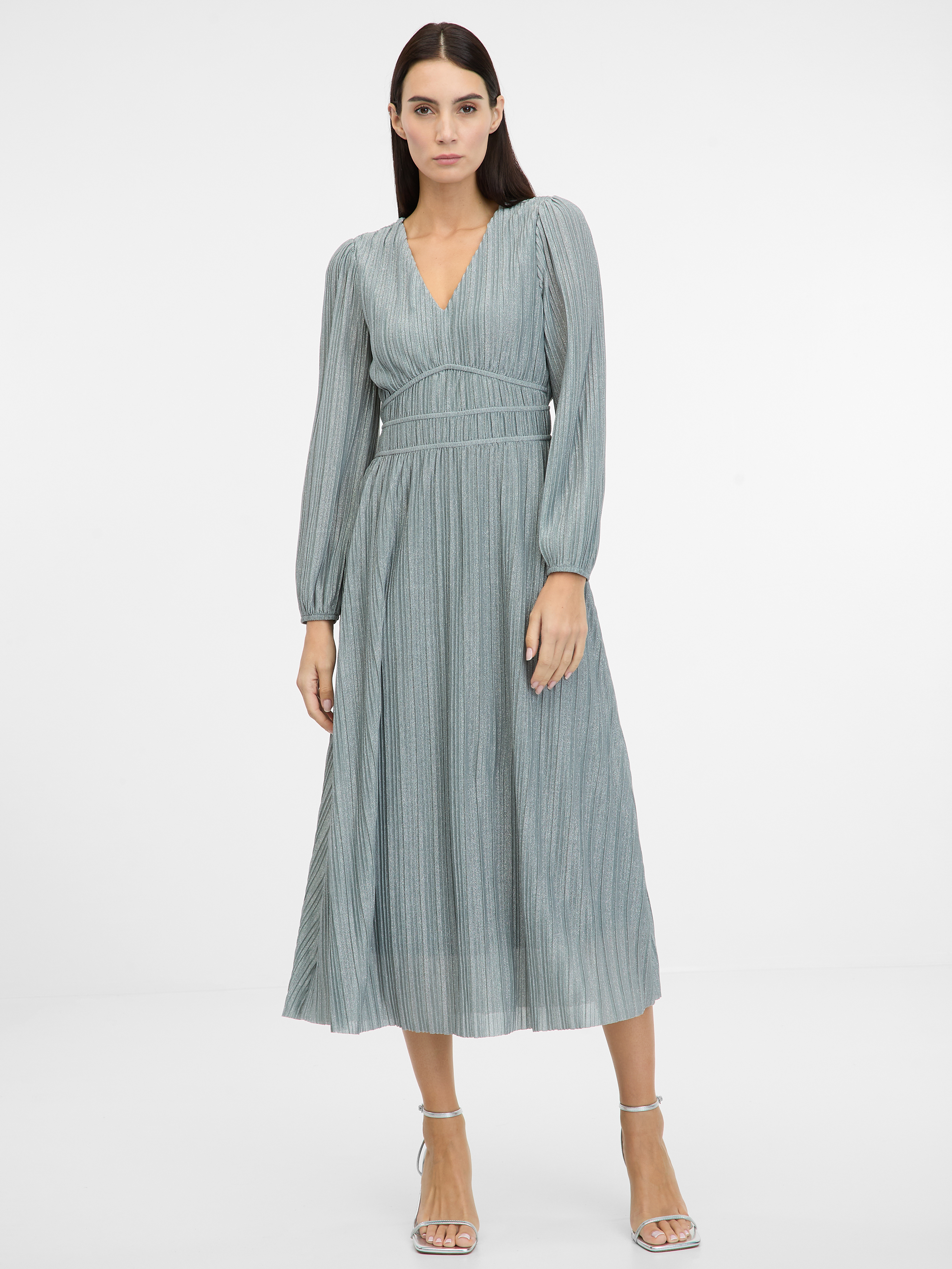 Silver women's midi dress ORSAY - Women's