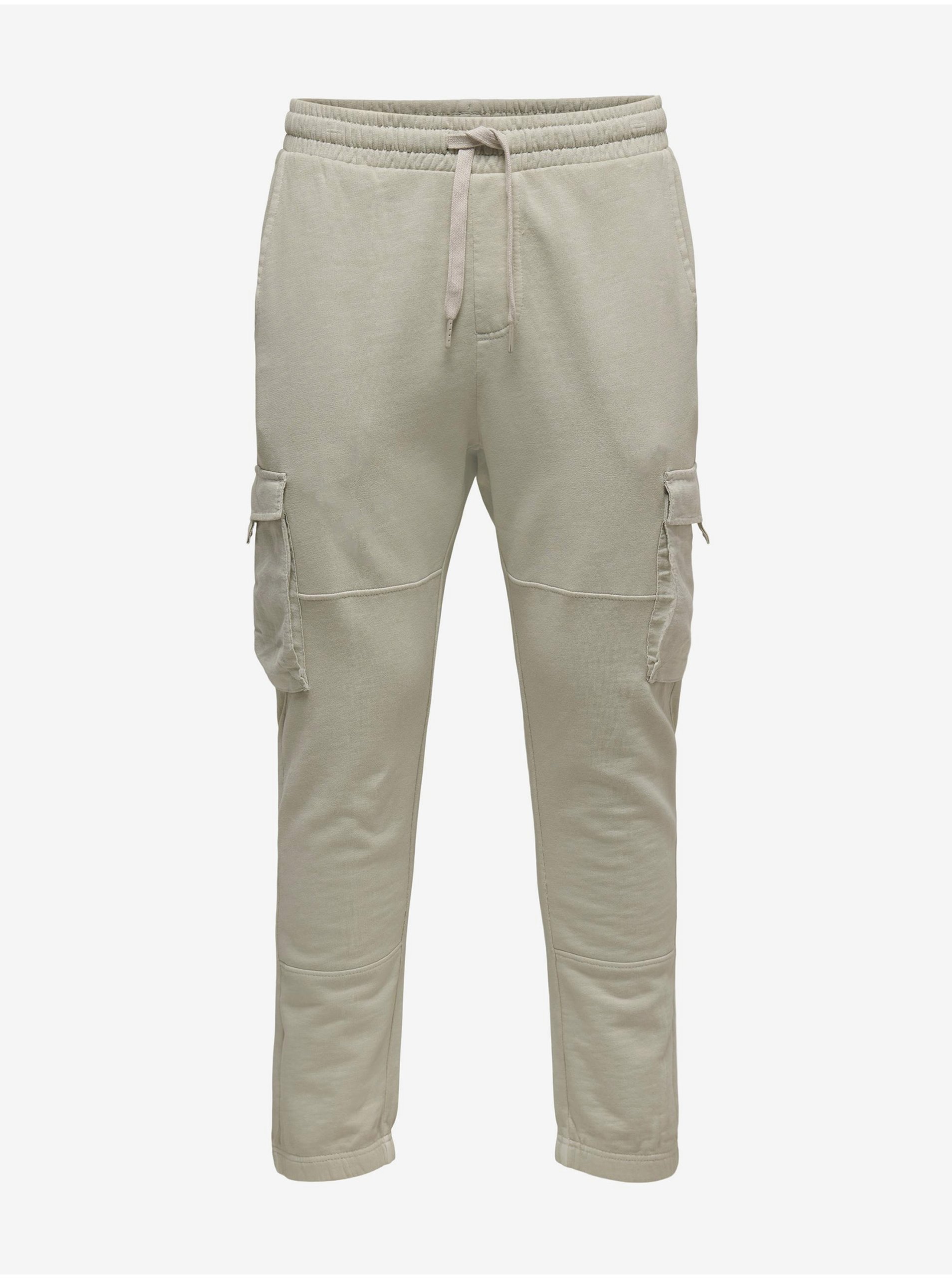 Beige Sweatpants ONLY & SONS Jimi - Men's