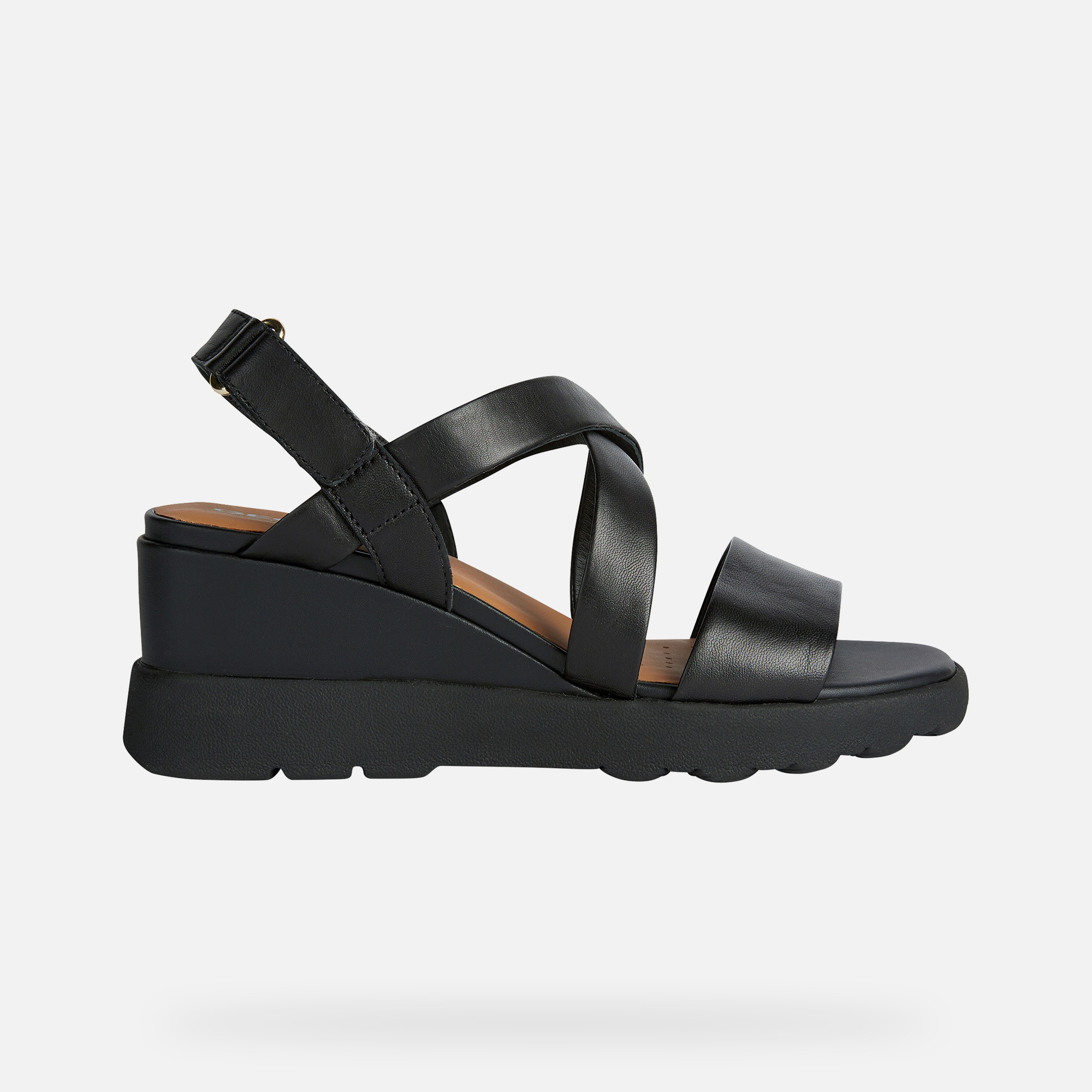 Black women's sandals Geox Spherica EC6 - Women's