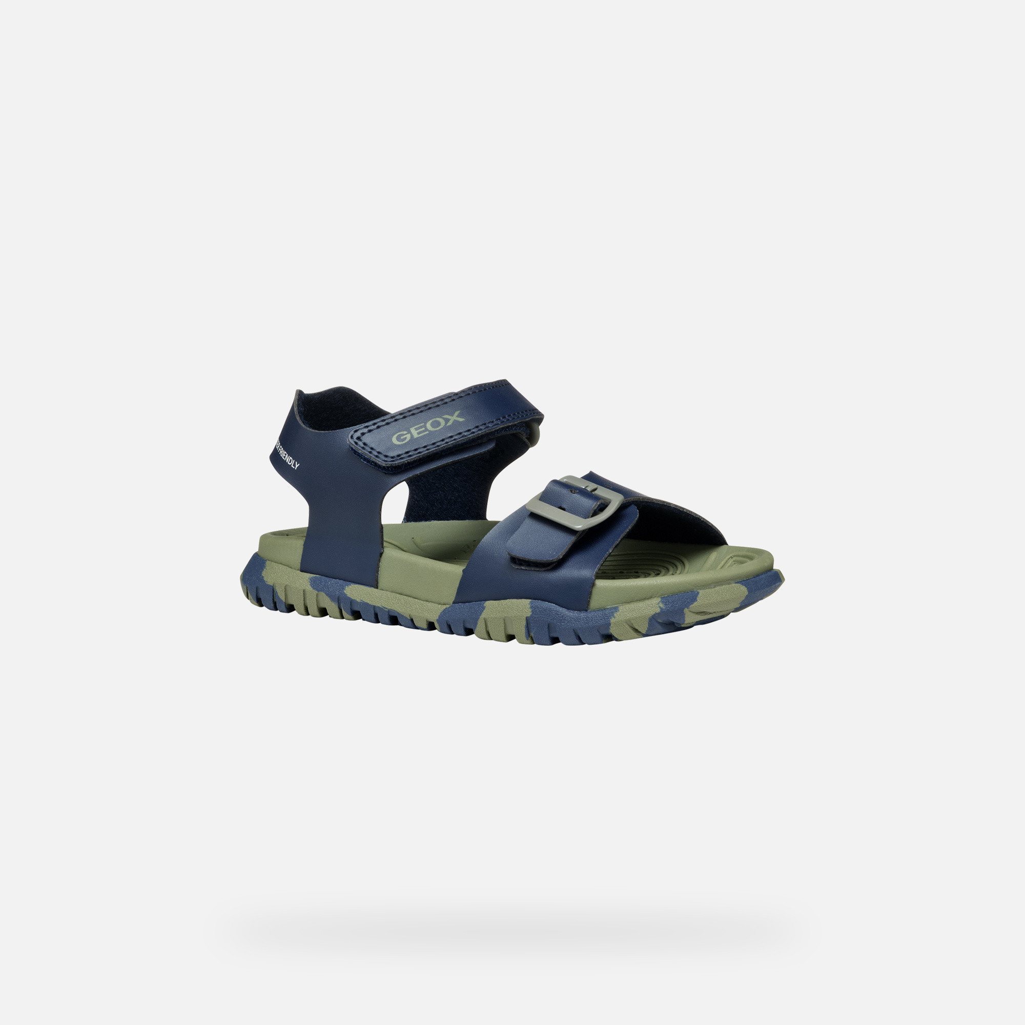 Blue boys' sandals Geox Fusbetto - Boys