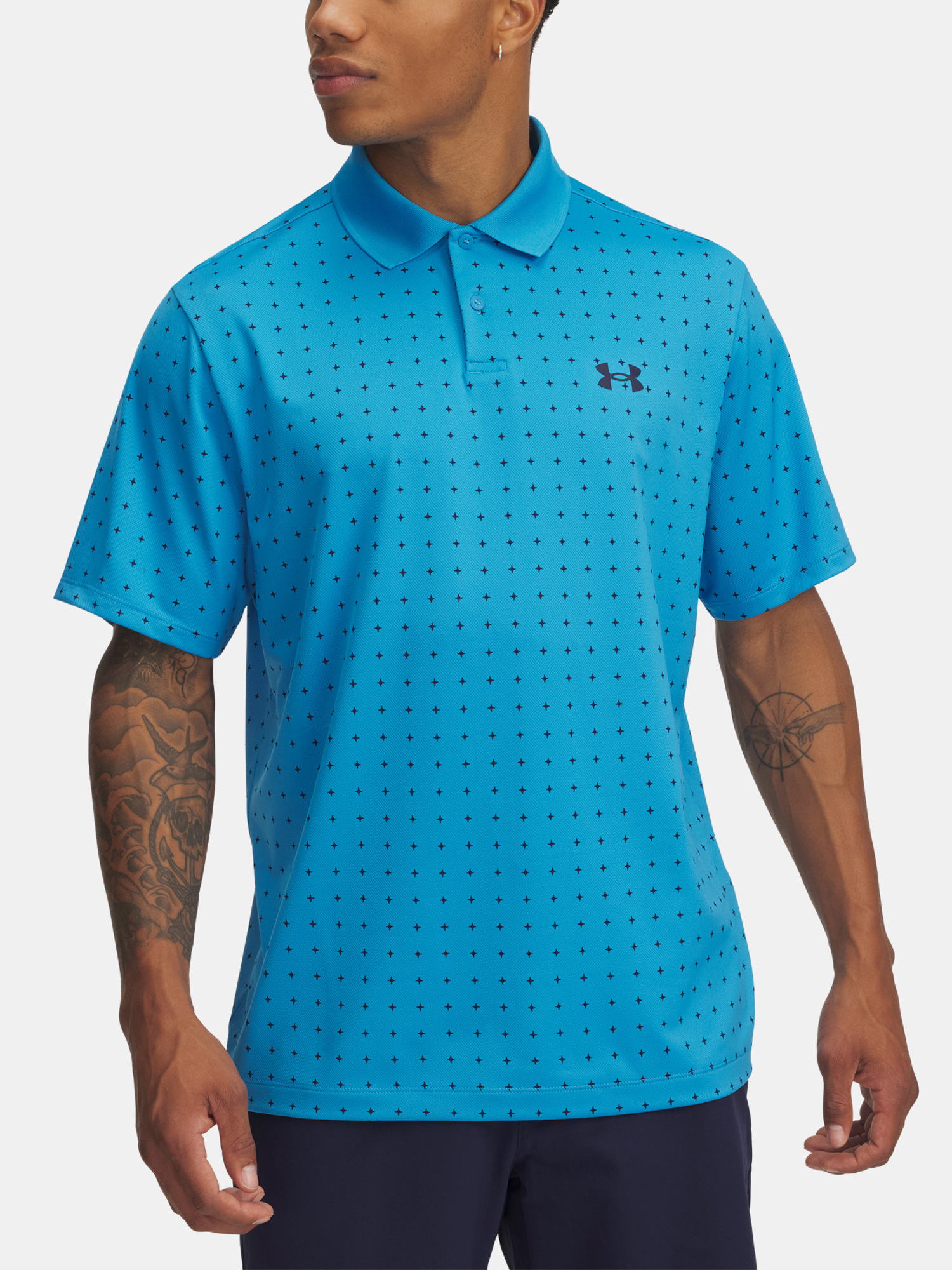 Men's T-shirt Under Armour UA Matchplay Printed Polo - Men's