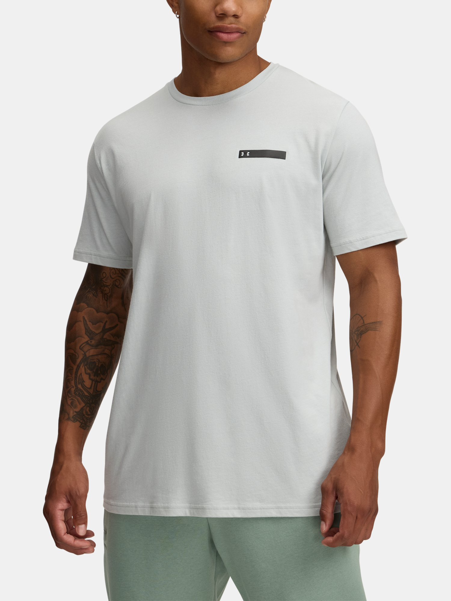 Men's T-shirt Under Armour UA M LC STRIP LOGO SS - Men's