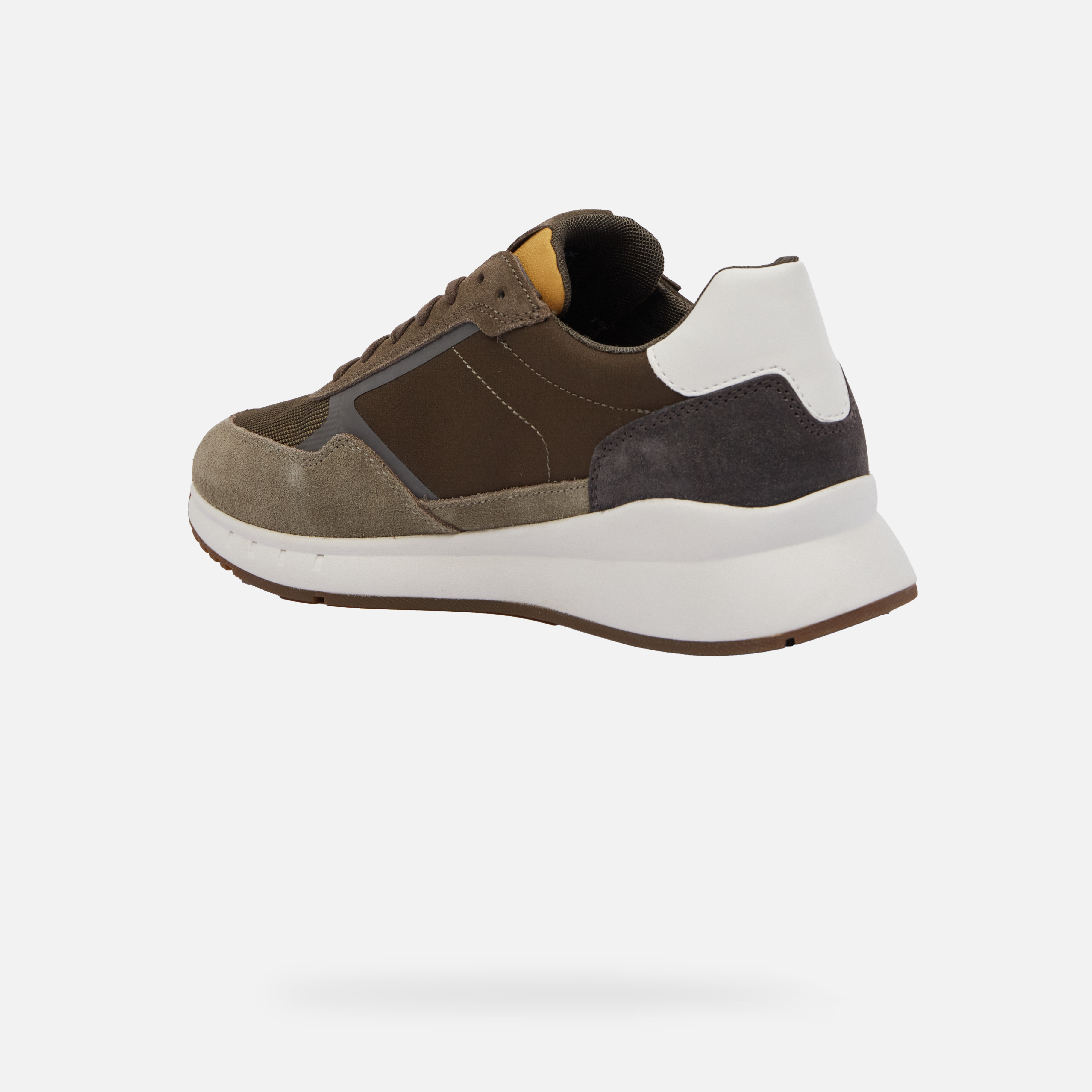 Light green men&#039;s sneakers Geox Branthon - Men&#039;s