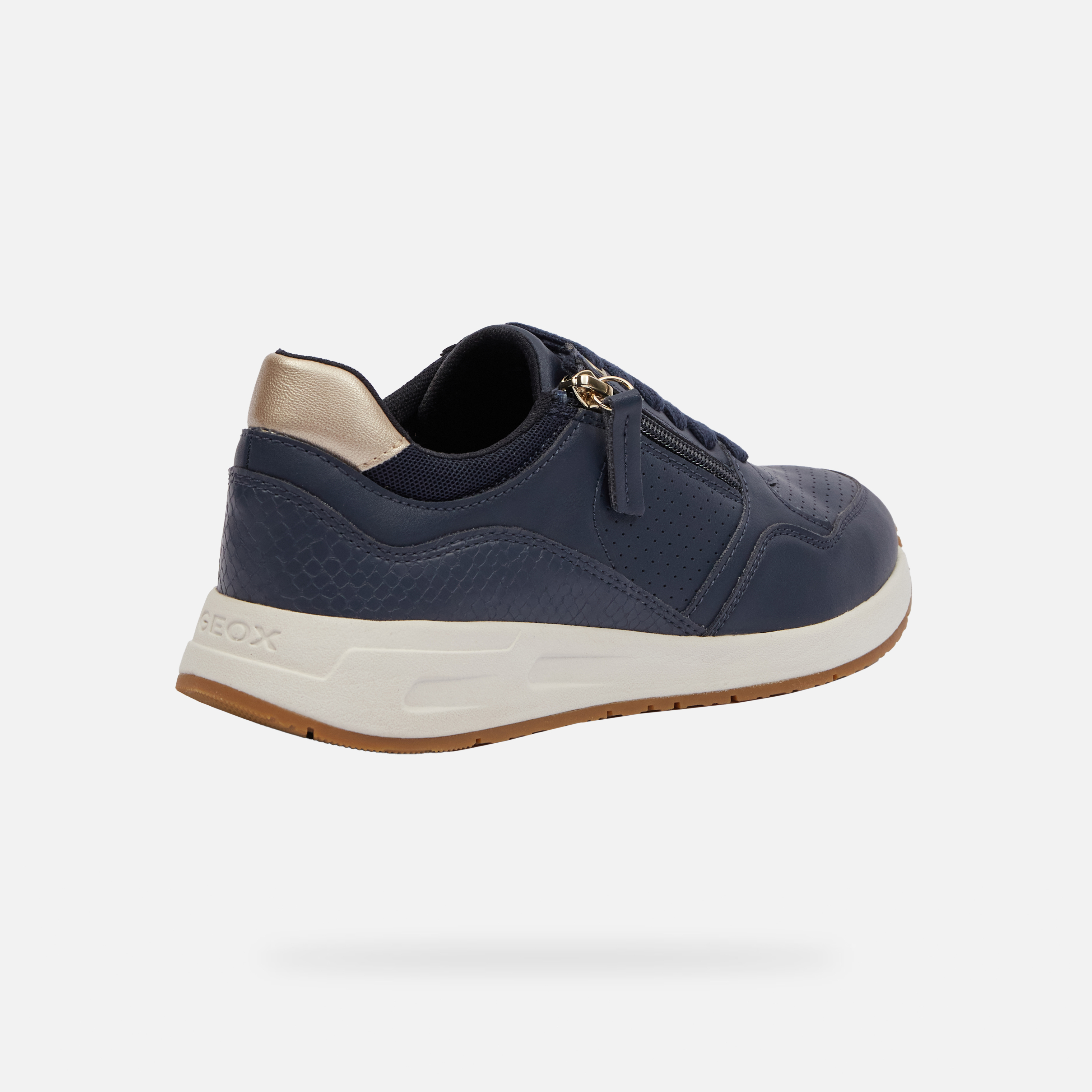 Dark blue women's sneakers Geox Bulmya - Women's