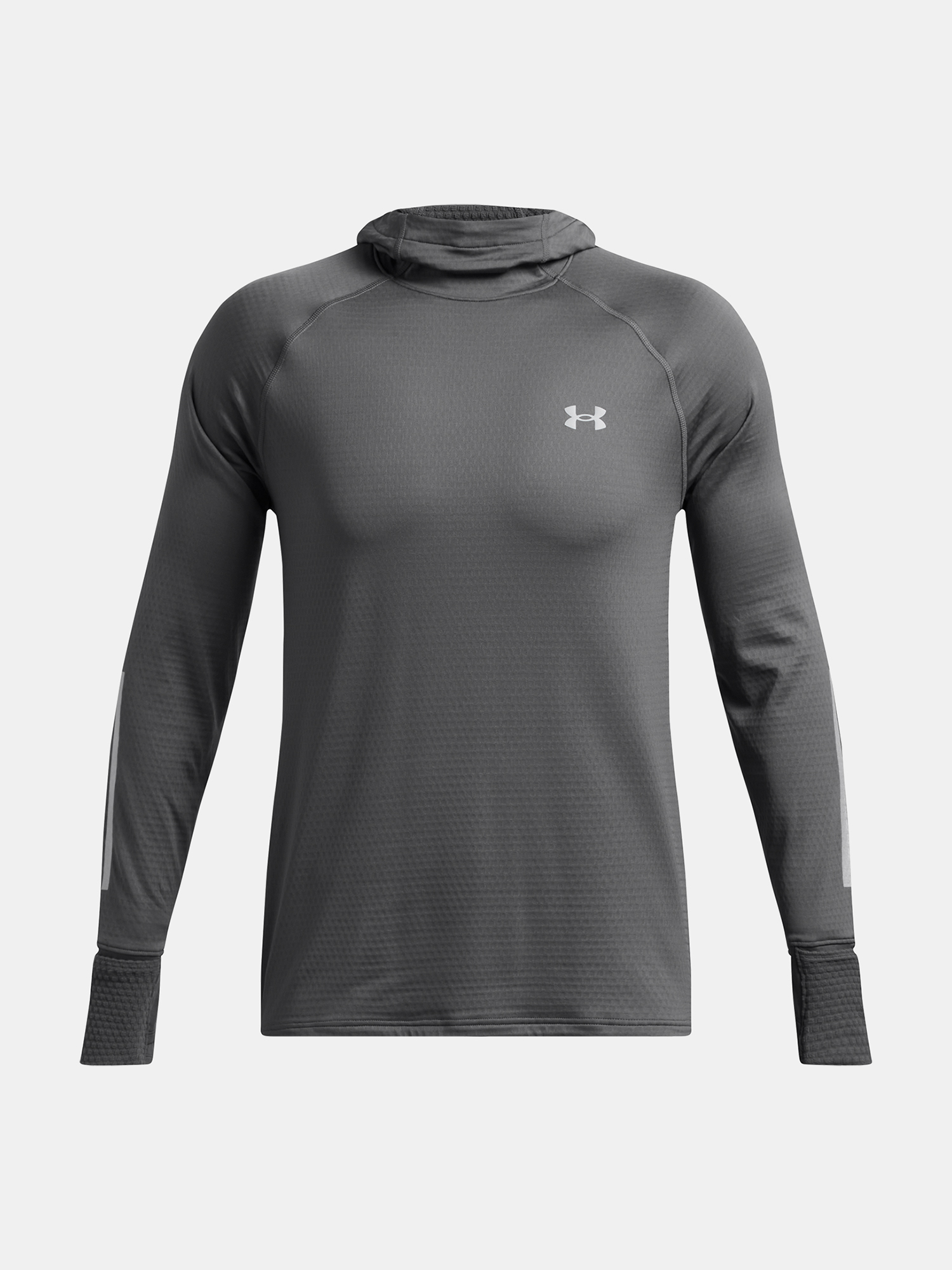 Men&#039;s sweatshirt Under Armour UA LAUNCH ELITE CW HOODY-GRY - Men&#039;s