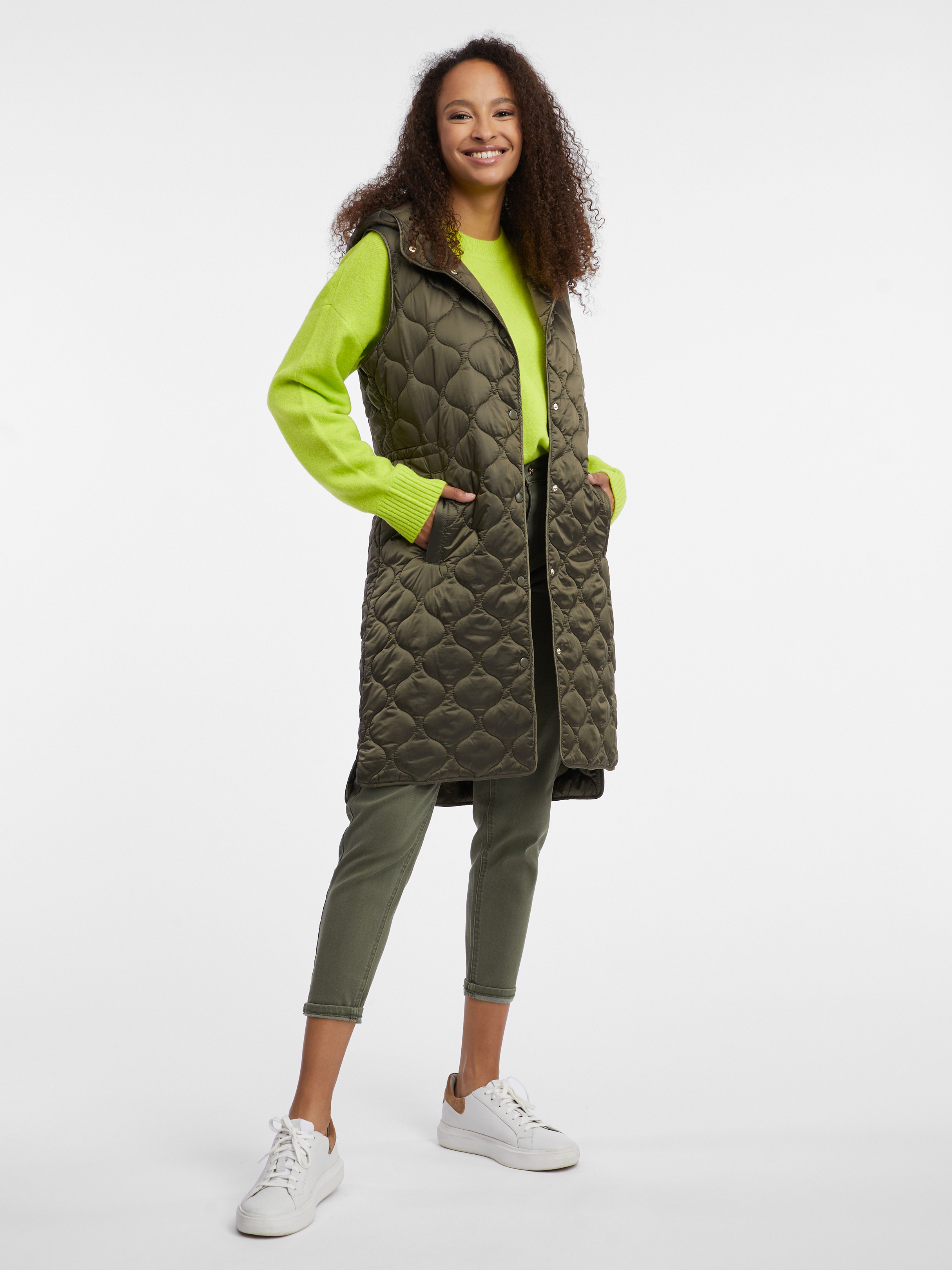 Marimi curvy pentru femei ORSAY - kaki