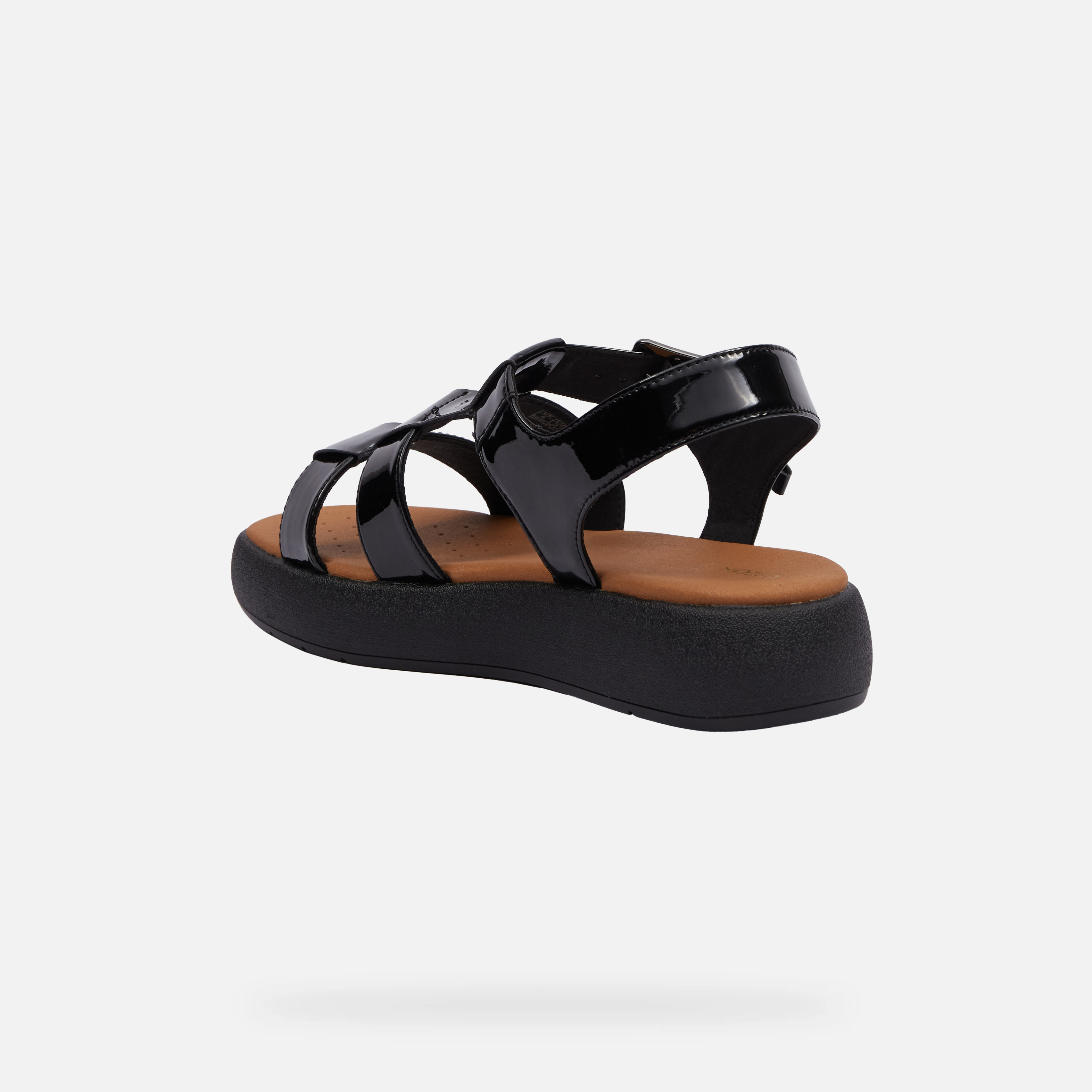 Black women's sandals Geox Camalei - Women's