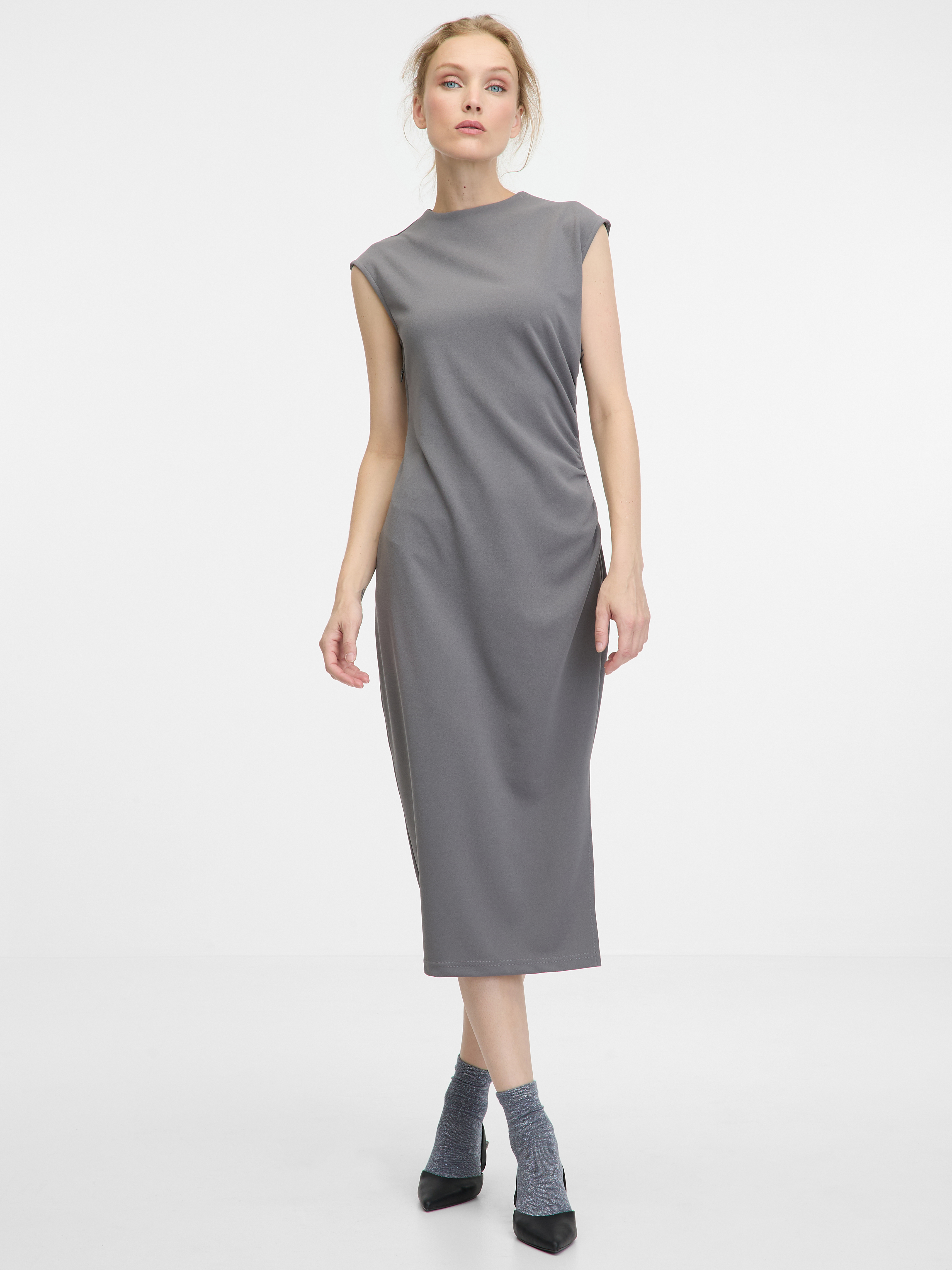 Grey women's midi dress ORSAY - Women's
