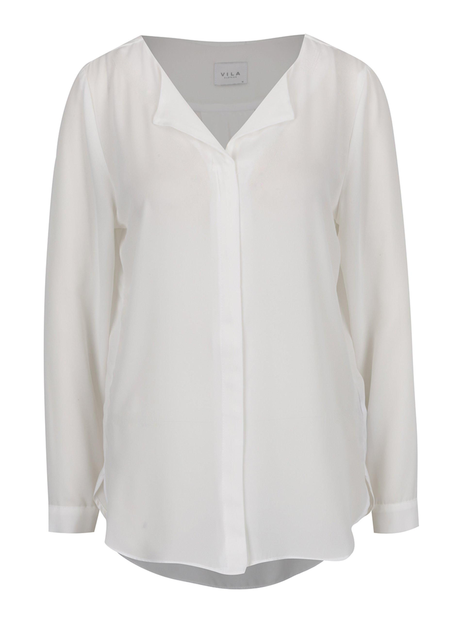 Camasa asimetrica crem VILA Lucy