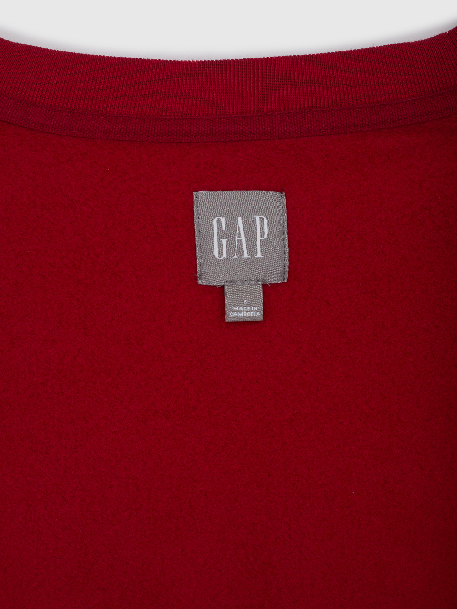 Pulovere fara gluga pentru barbati GAP - rosu